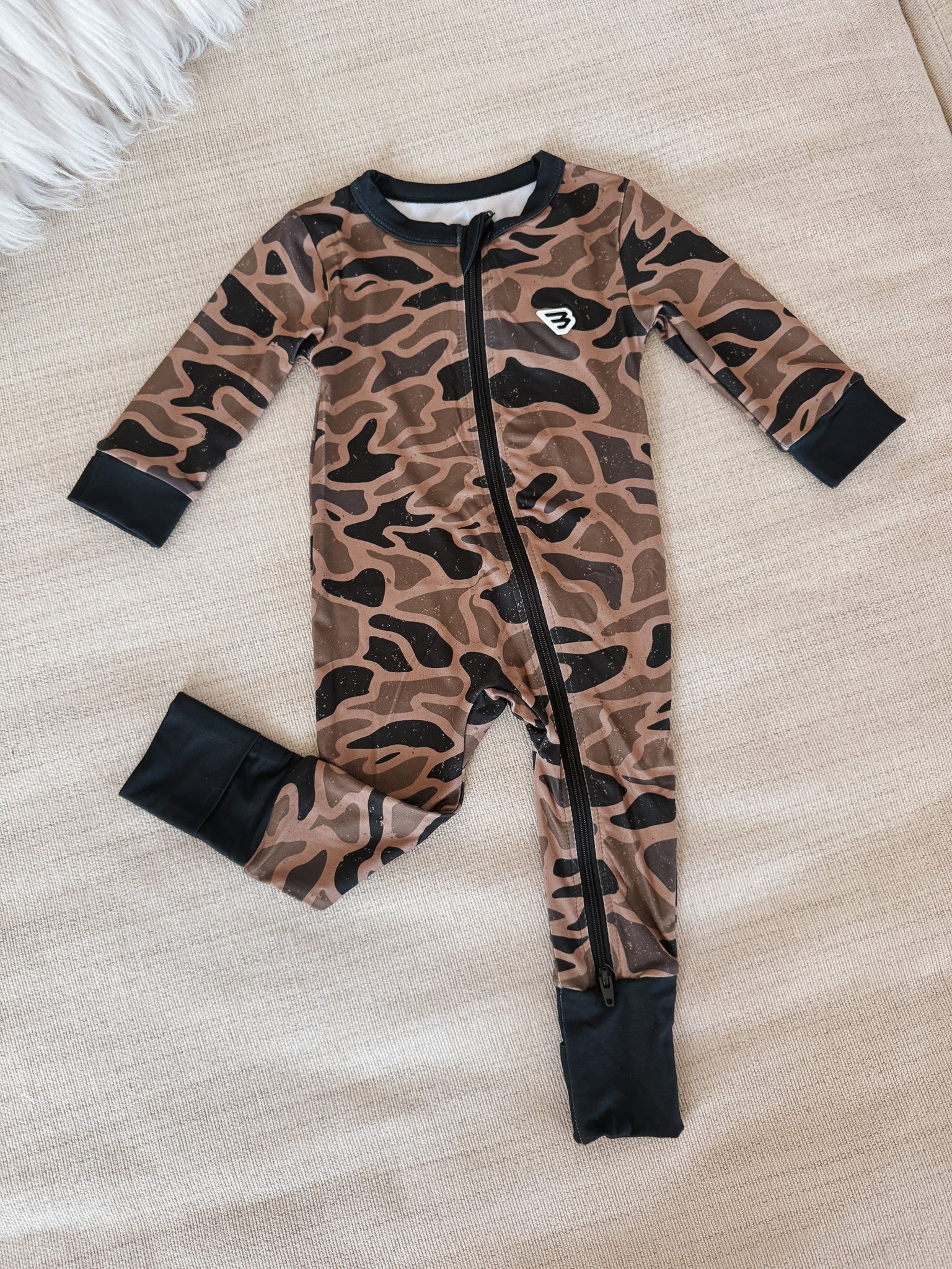 Baby Burlebo Zip Up - Gauge Camo - Image 4