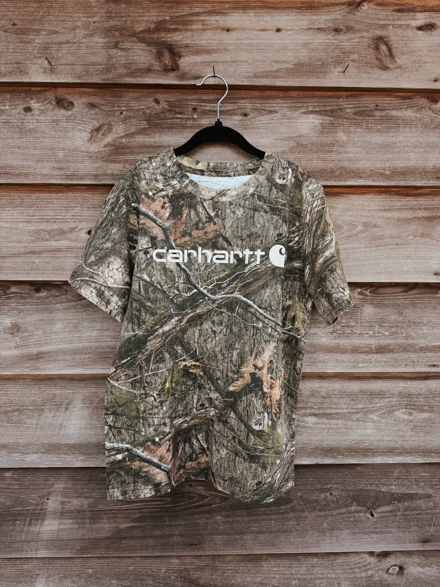 Carhartt Kid's Mossy Oak Camo T-Shirt - Image 5