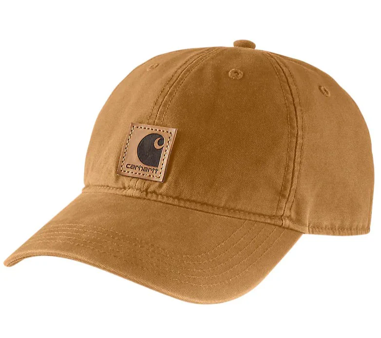 Carhartt Canvas Cap In Carhartt Brown