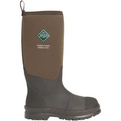 Muck Men's Chore Classic Tall Xpress Cool Work Boot in Bark - Image 4