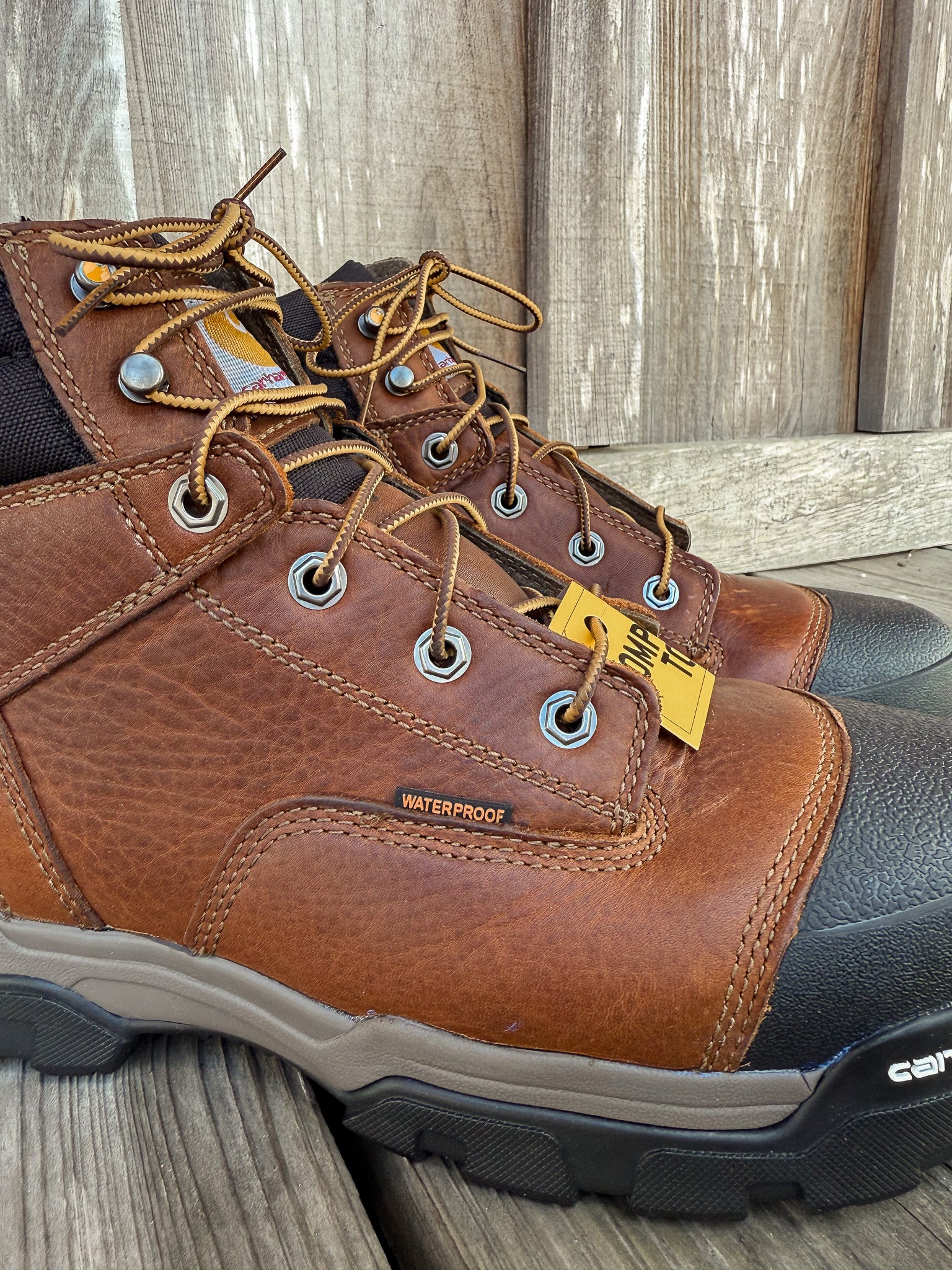 Men's Carhartt Ground Force 6" Waterproof Composite Toe Work Boots - Image 4