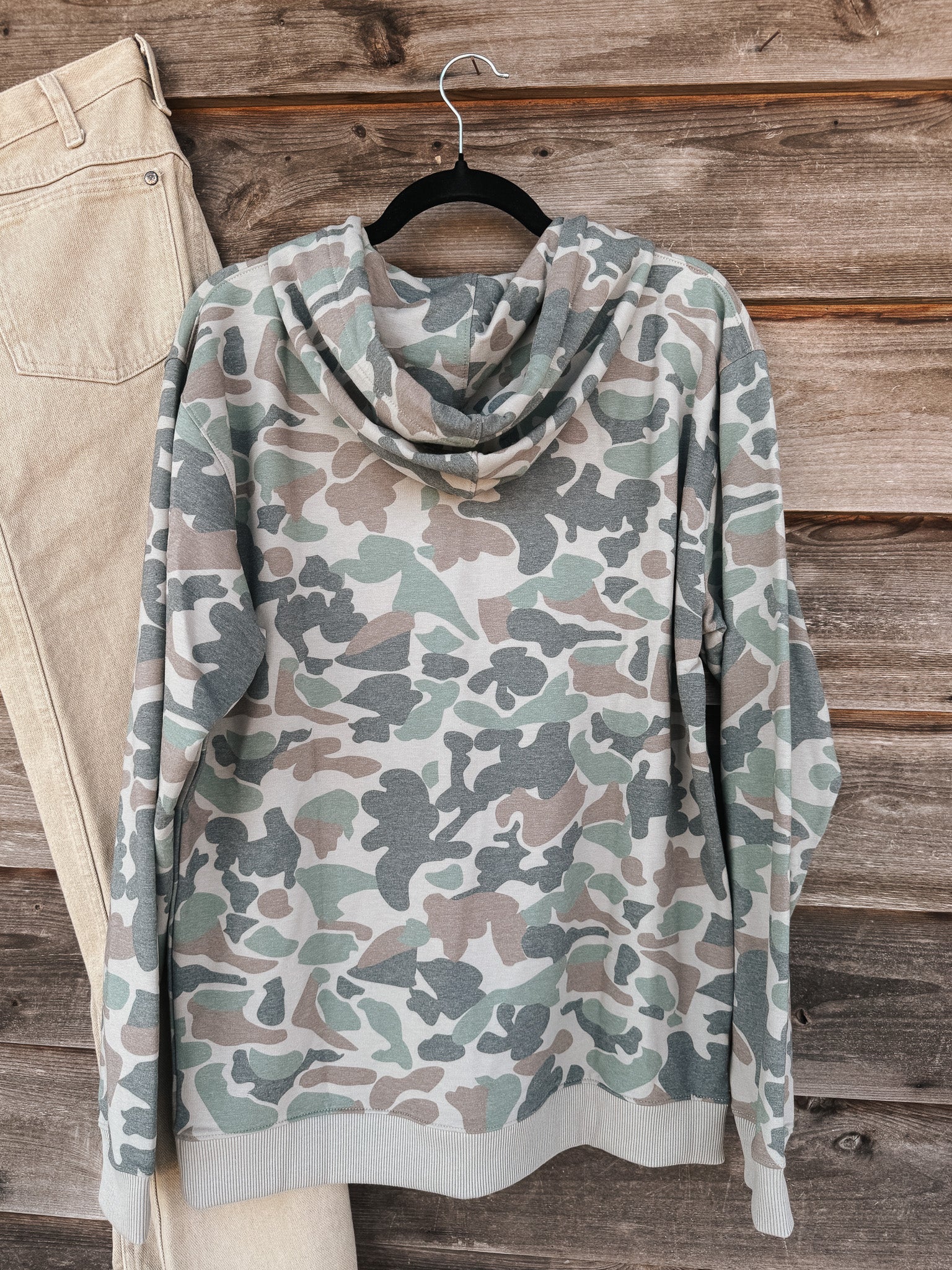 Coastal Cotton Camo Hoodie - Image 2