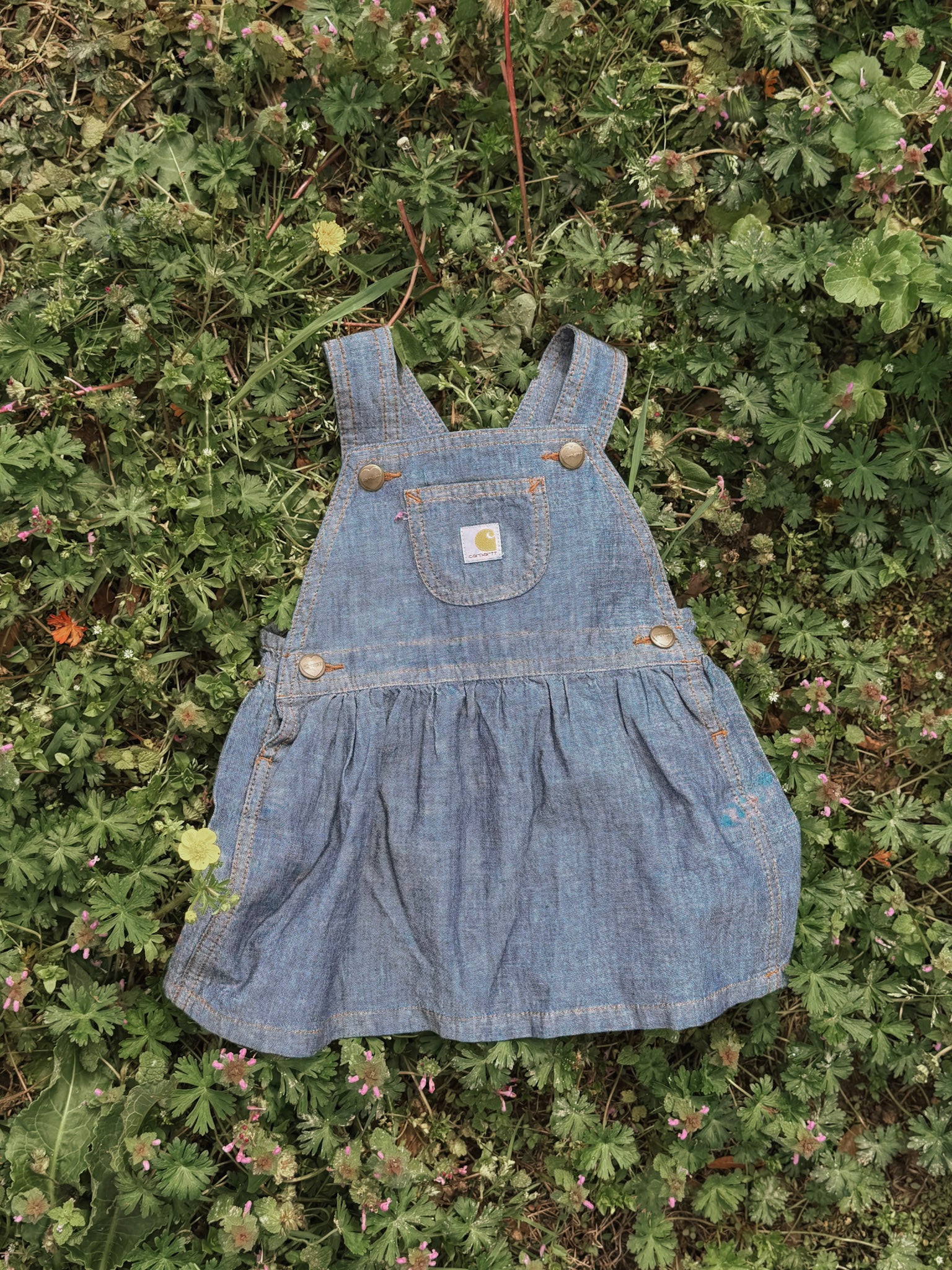 Carhartt Infant Denim Chambray Jumper - Image 5