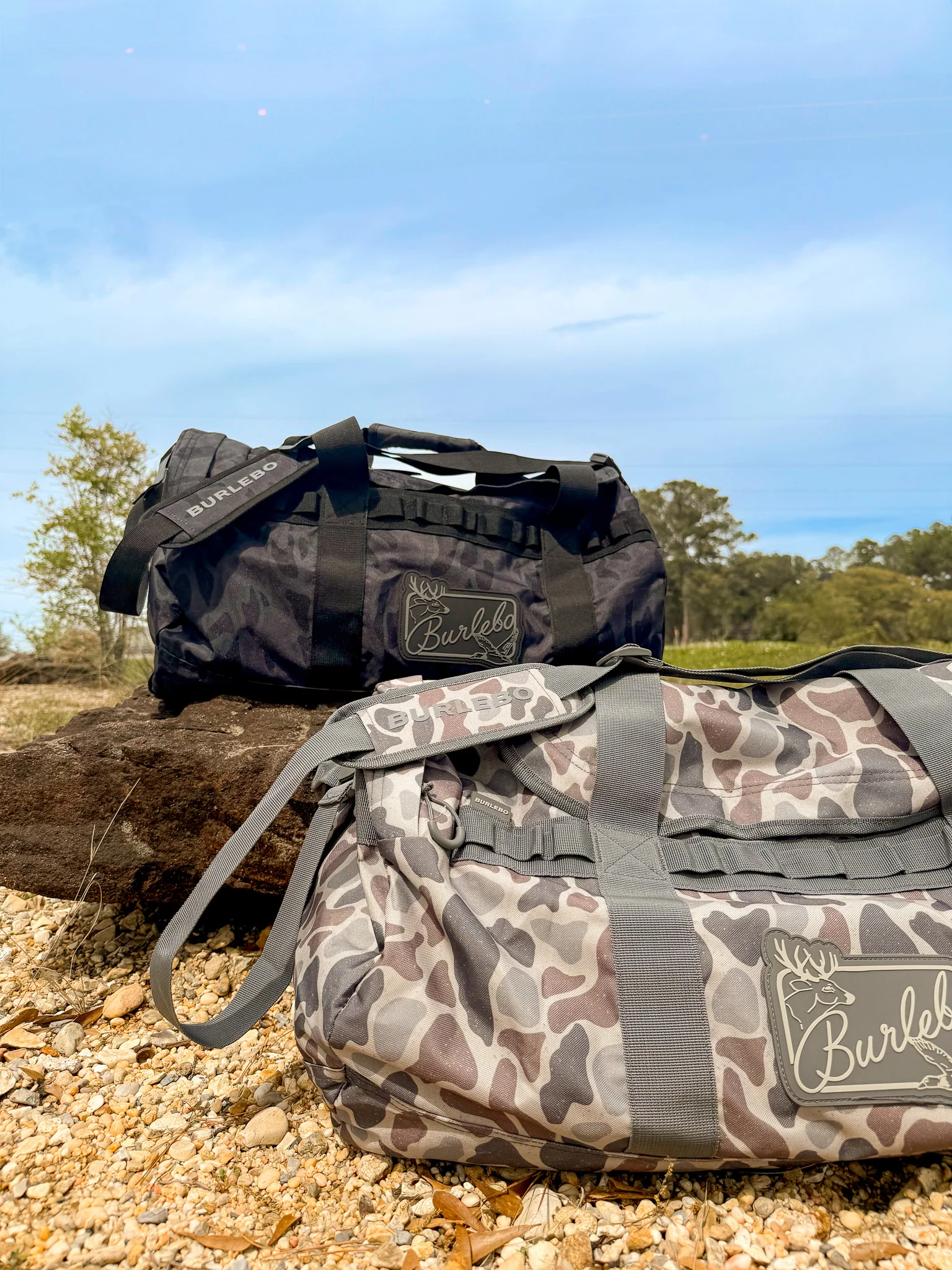 BURLEBO Duffle - Black Camo - Image 9