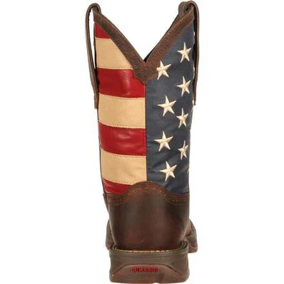 Men's Rebel Durango Patriotic Flag Boots - Image 7