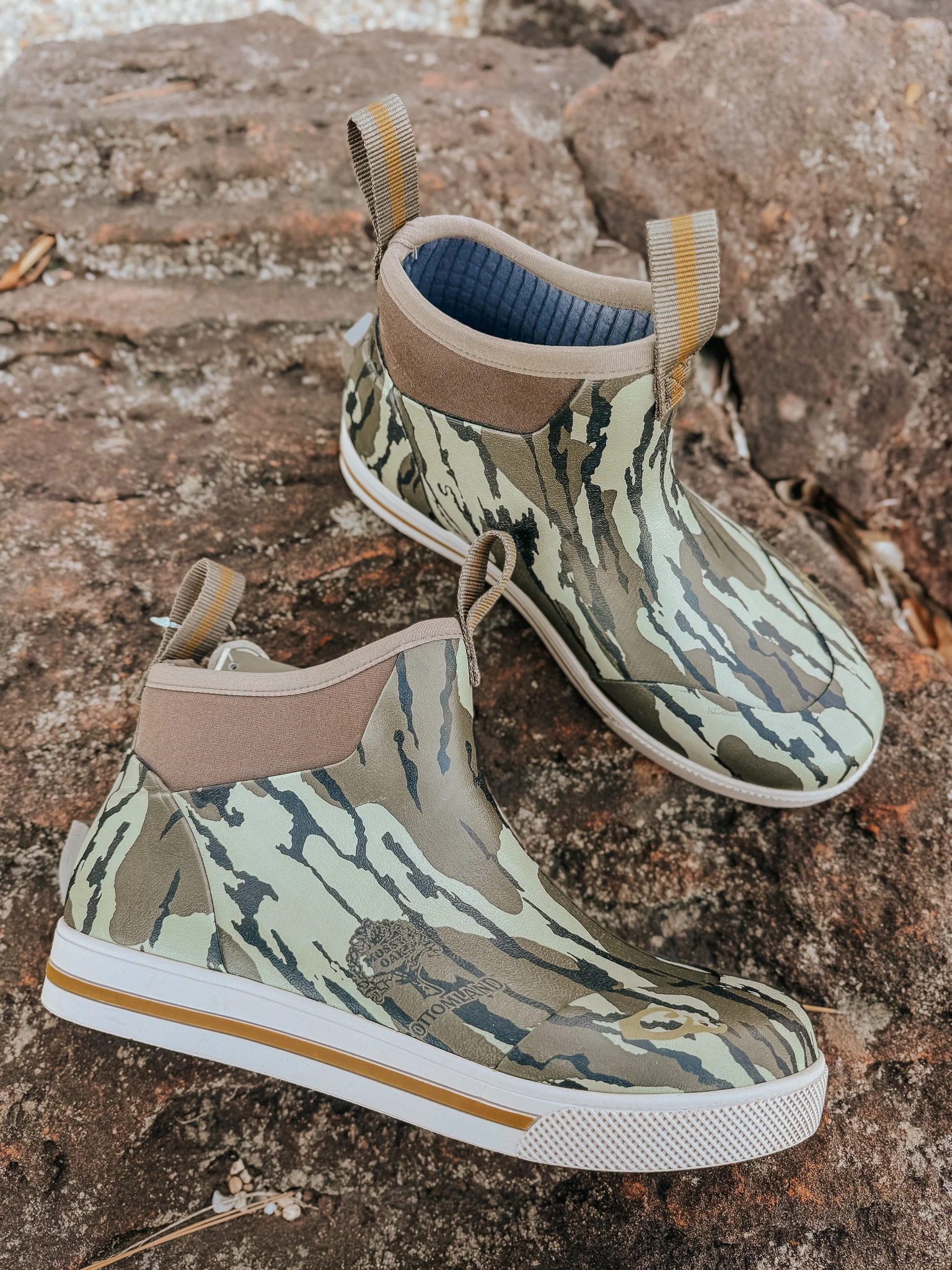 Men's Drake Camp Deck Boot in Bottomland - Image 5