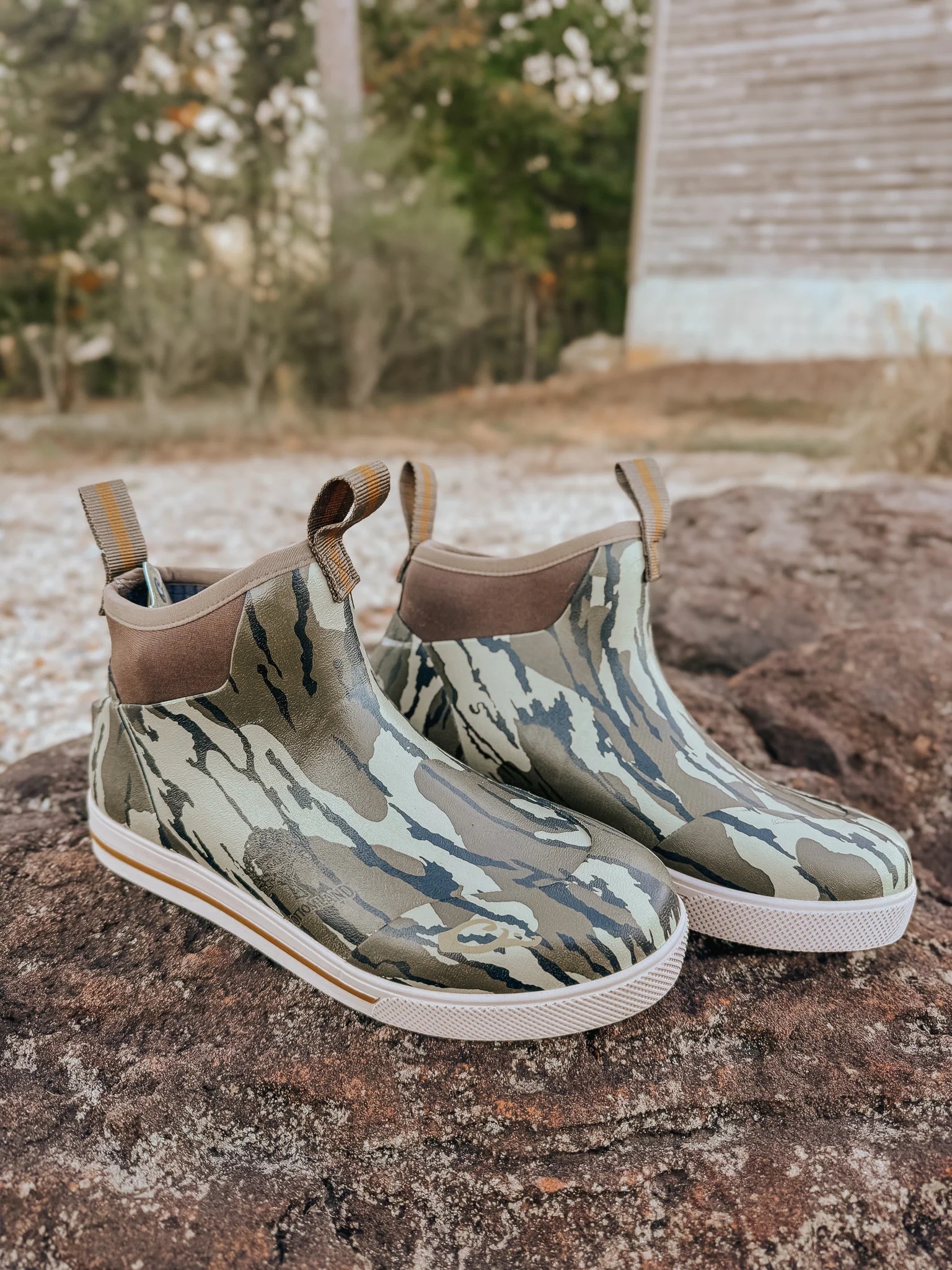 Men's Drake Camp Deck Boot in Bottomland - Image 7