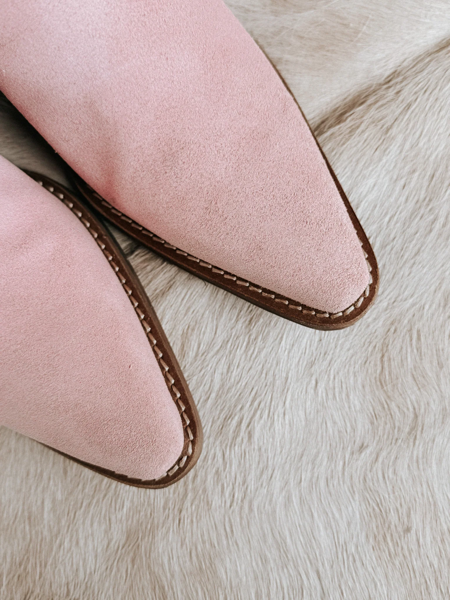 Dingo Star Power Suede Leather Booties in Pink - Image 12
