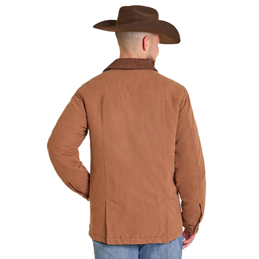 Panhandle Slim Men's Washed Canvas Rancher Coat - Image 6