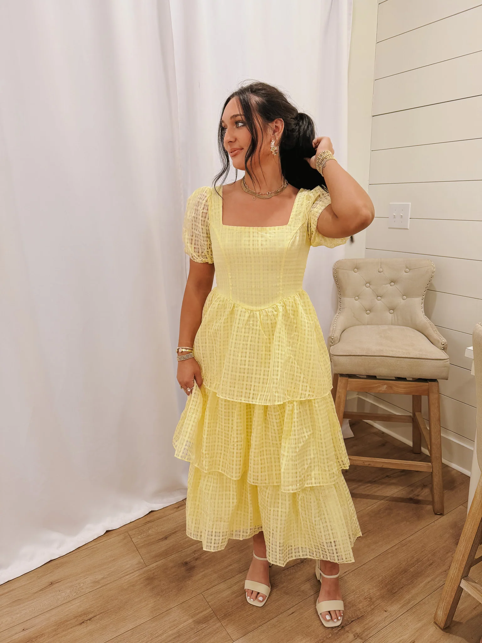 Bright Days Ahead Yellow Maxi Dress