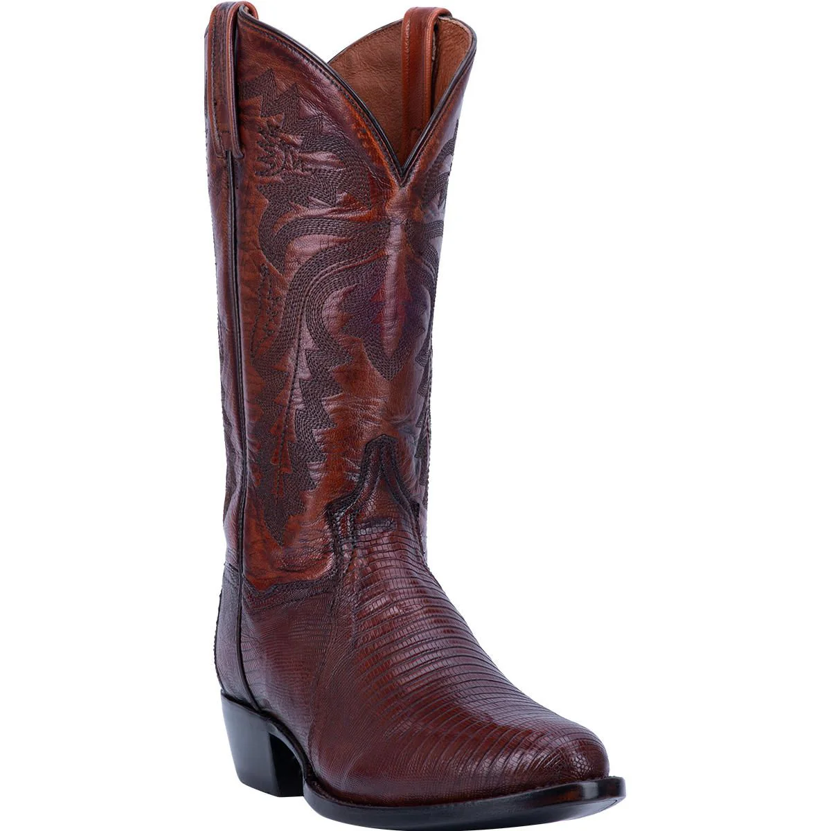 Men's Dan Post Tan Winston Lizard Western Boots