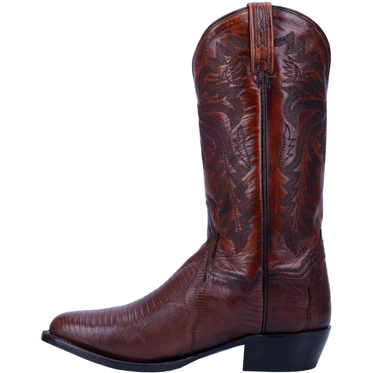 Men's Dan Post Tan Winston Lizard Western Boots - Image 2