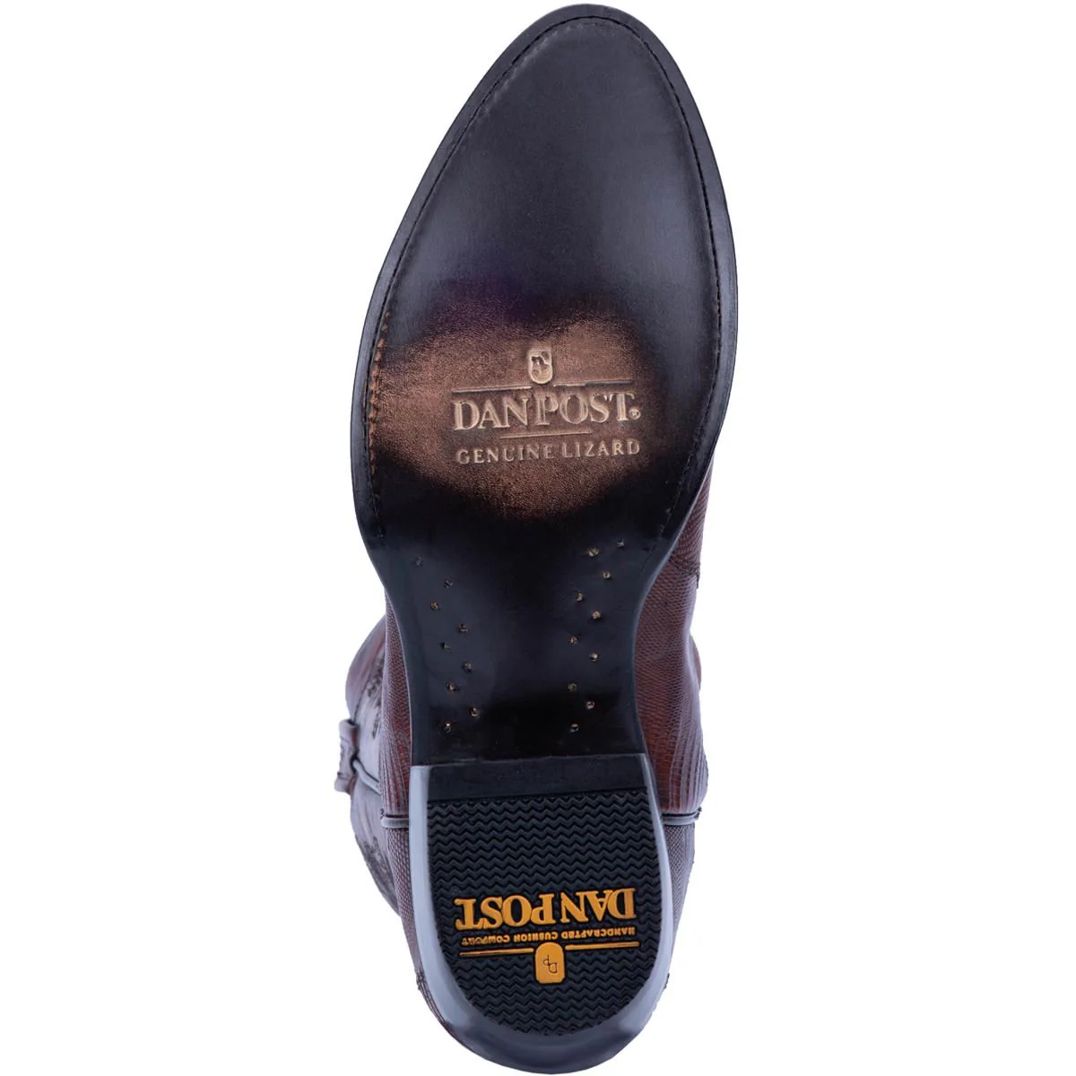 Men's Dan Post Tan Winston Lizard Western Boots - Image 7