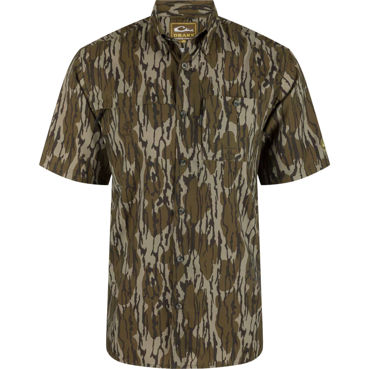 Youth Drake 8-Shot Flyweight Shirt in Bottomland