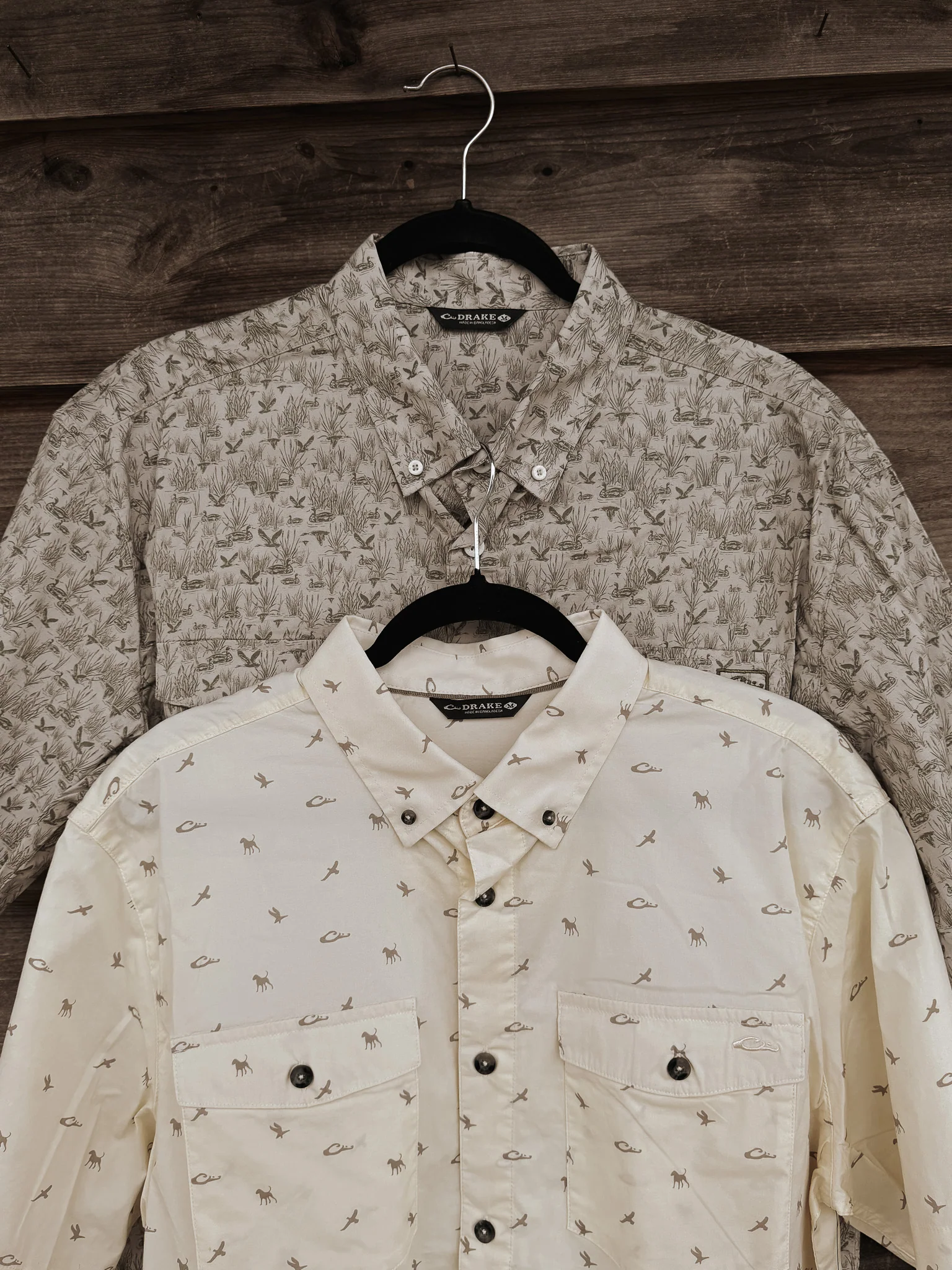 Drake Men's Cotton DDD Print Short Sleeve Shirt - Image 5