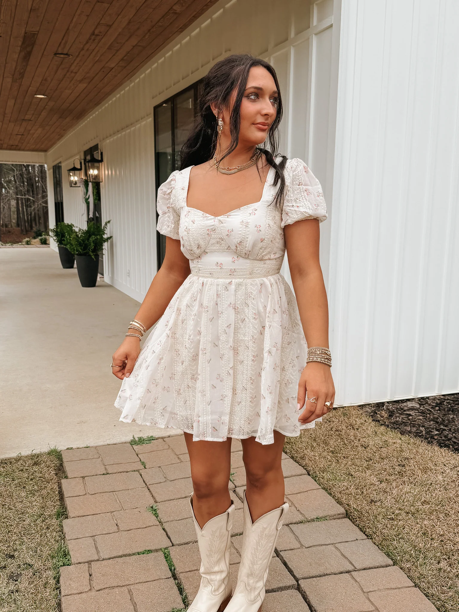 Grace in Blooms Floral Dress - Image 2