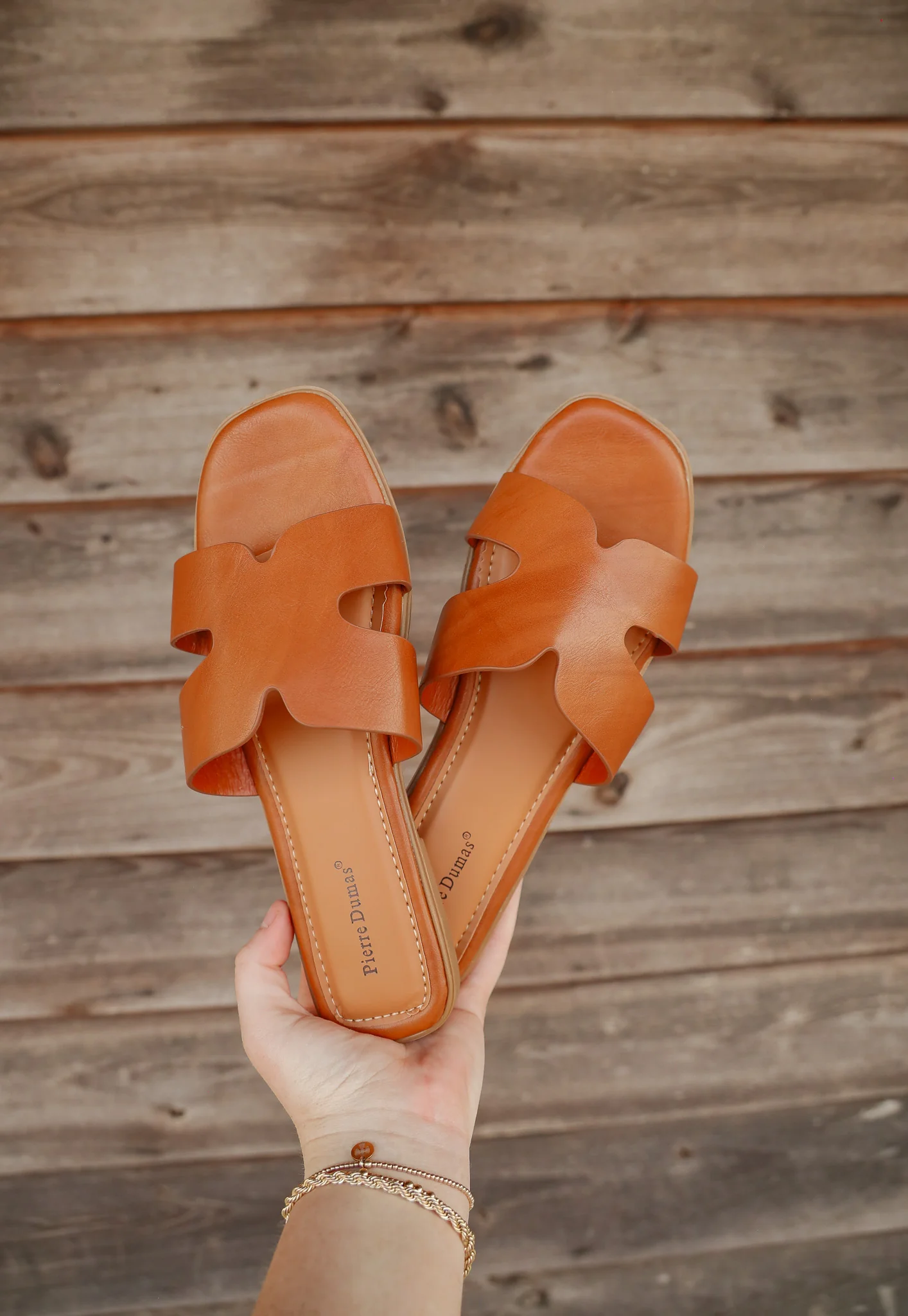 Walk My Way New Tan Sandals - Image 2
