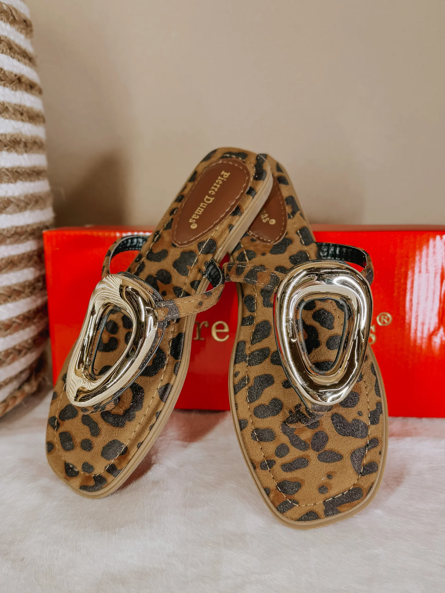 Dress to Impress Sandals in Leopard - Image 4