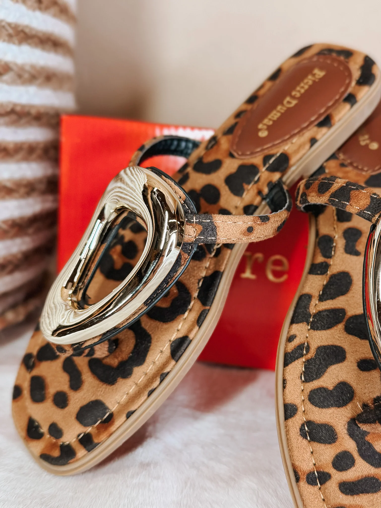 Dress to Impress Sandals in Leopard - Image 8