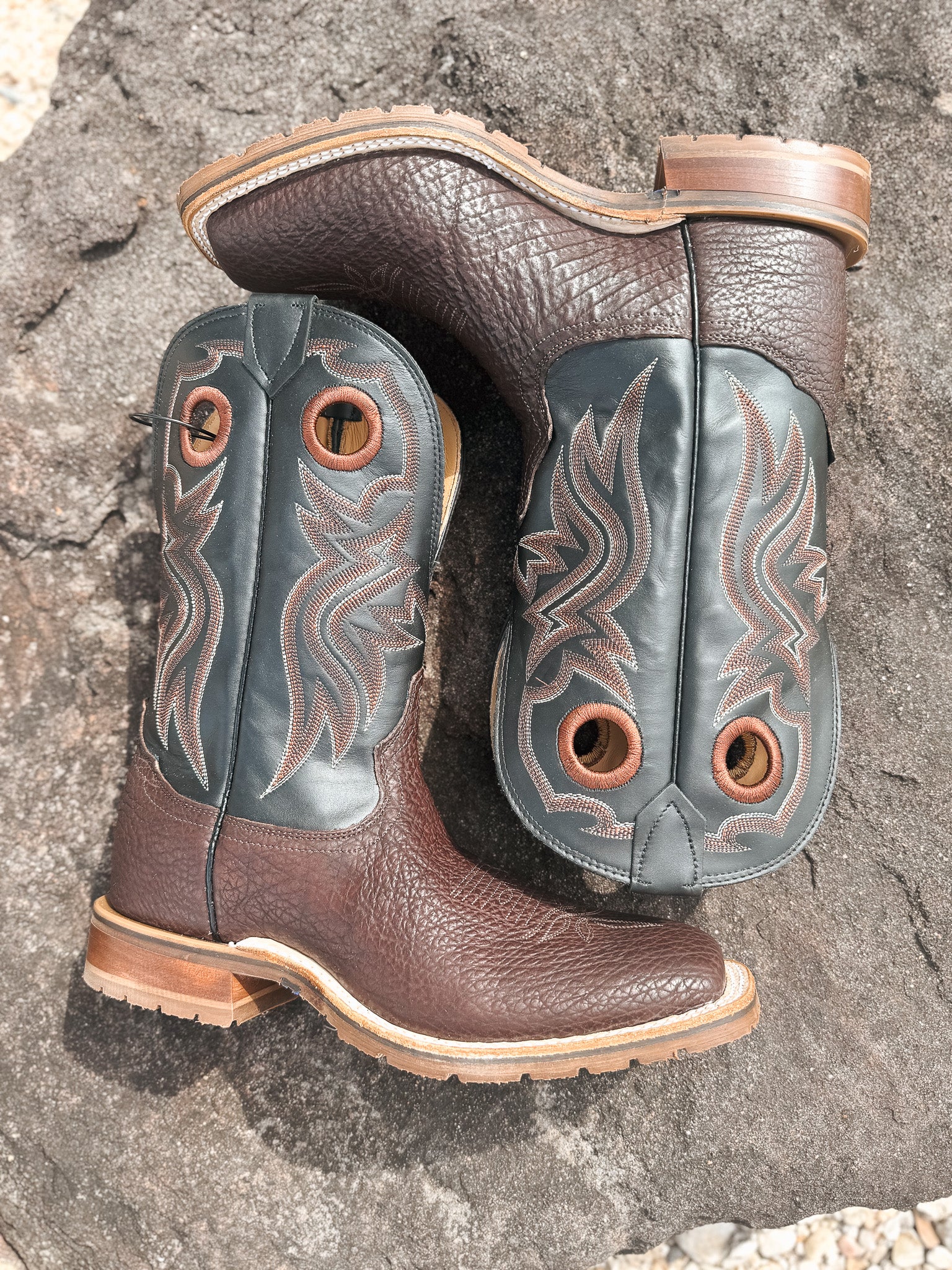Men's Tony Lama Avalos Gonac Shark 11" Boot - Image 3
