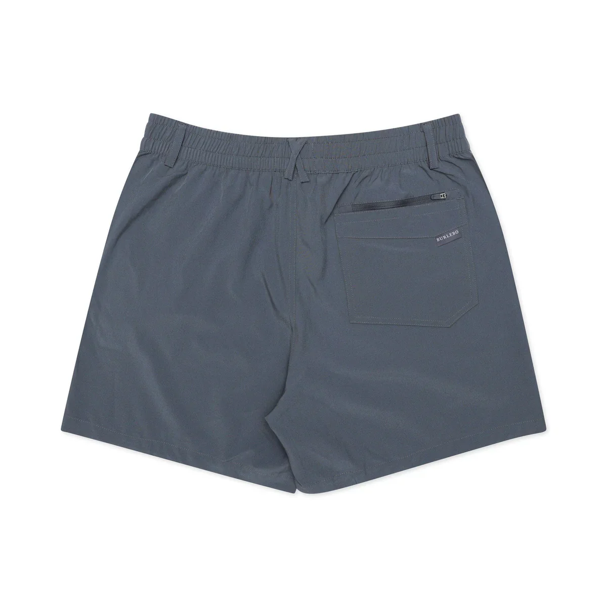 Men's Burlebo 7" Everyday Short - River Rock Grey - Classic Deer Camo Pocket - Image 7