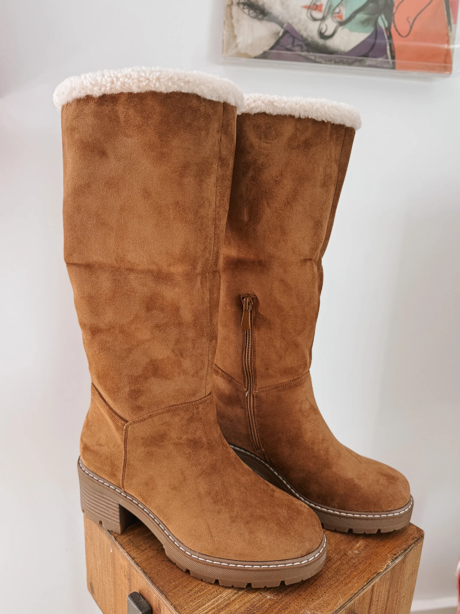 Stand My Ground New Tan Boots - Image 6