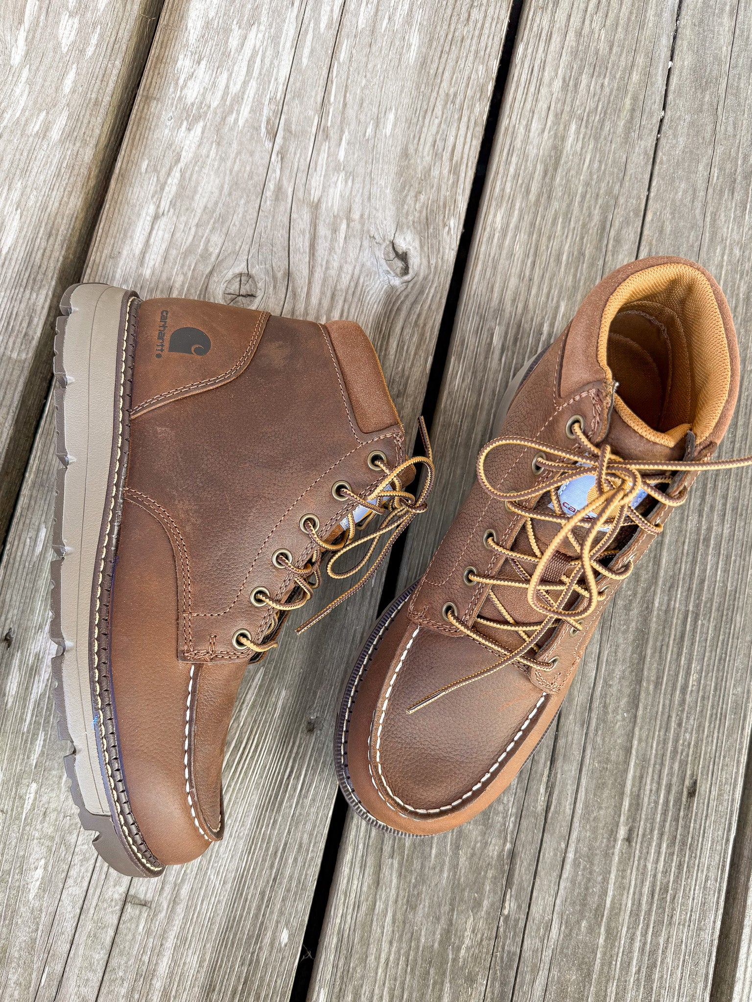 Men's Carhartt Millbrook 5" Moc Toe Wedge Boots - Image 4