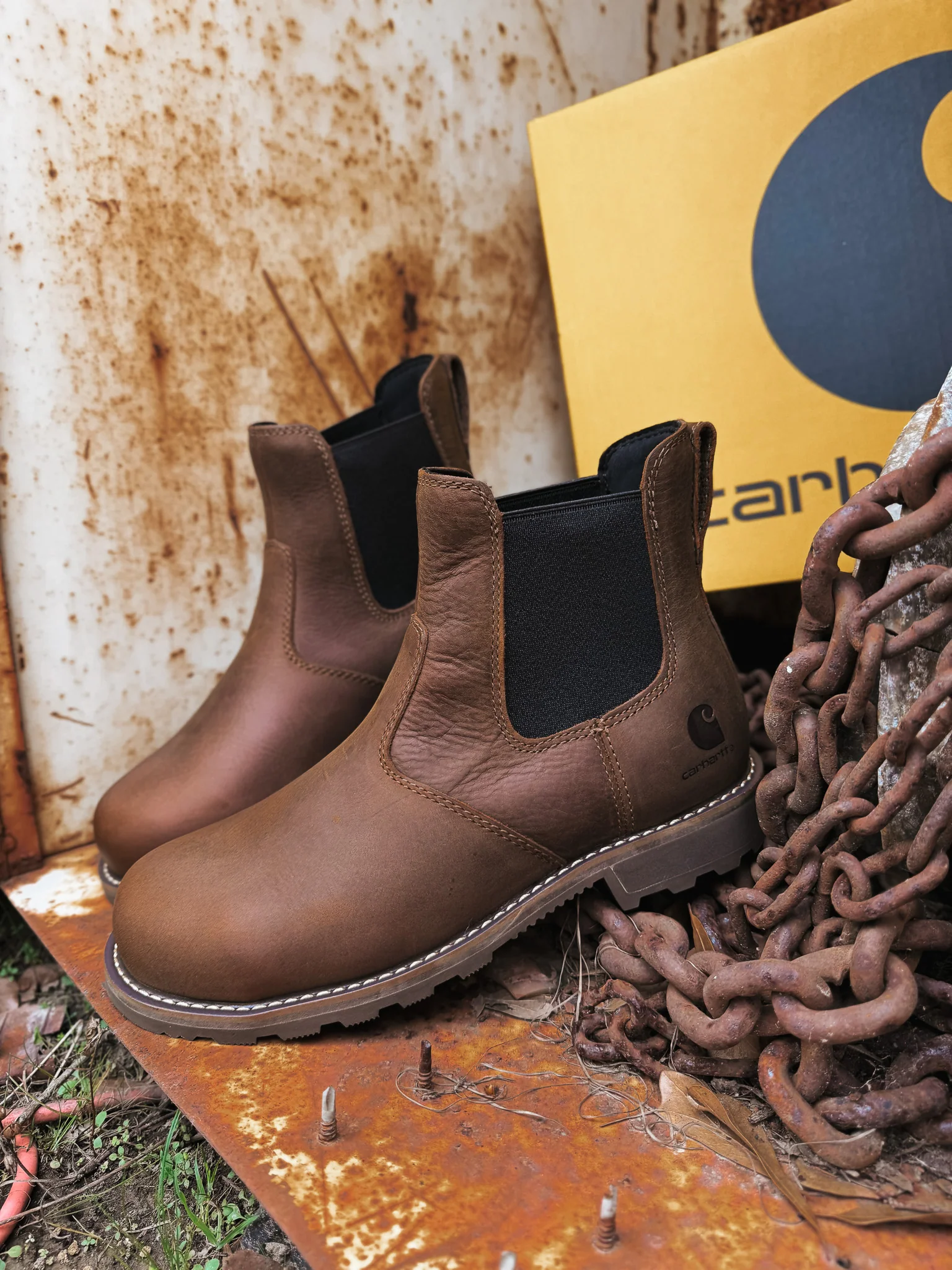 Carhartt Frontier Water Resistant Steel Toe Chelsea - Image 5