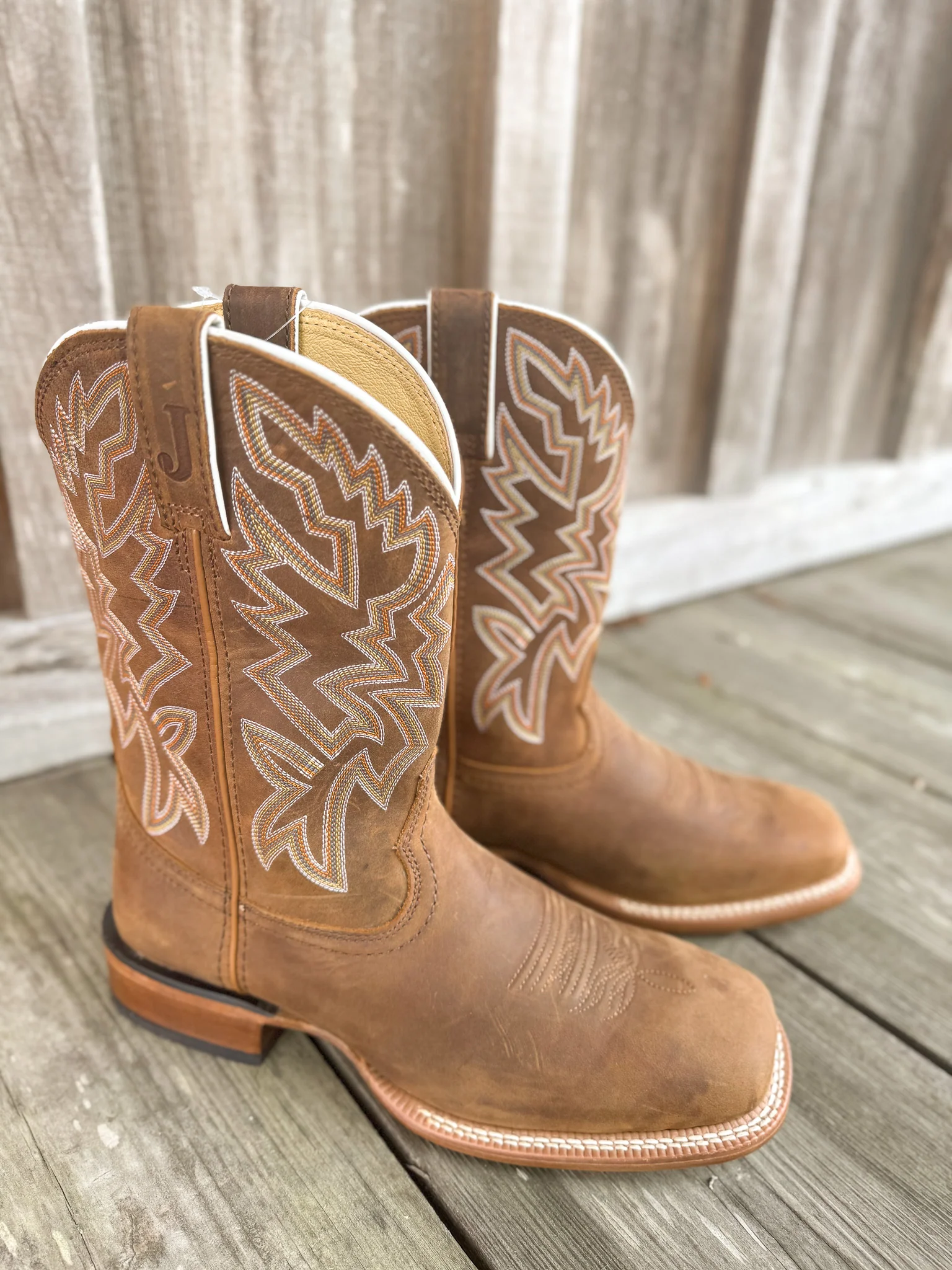 MEN'S JUSTIN JACKPOT 11" WESTERN BOOT - Image 4
