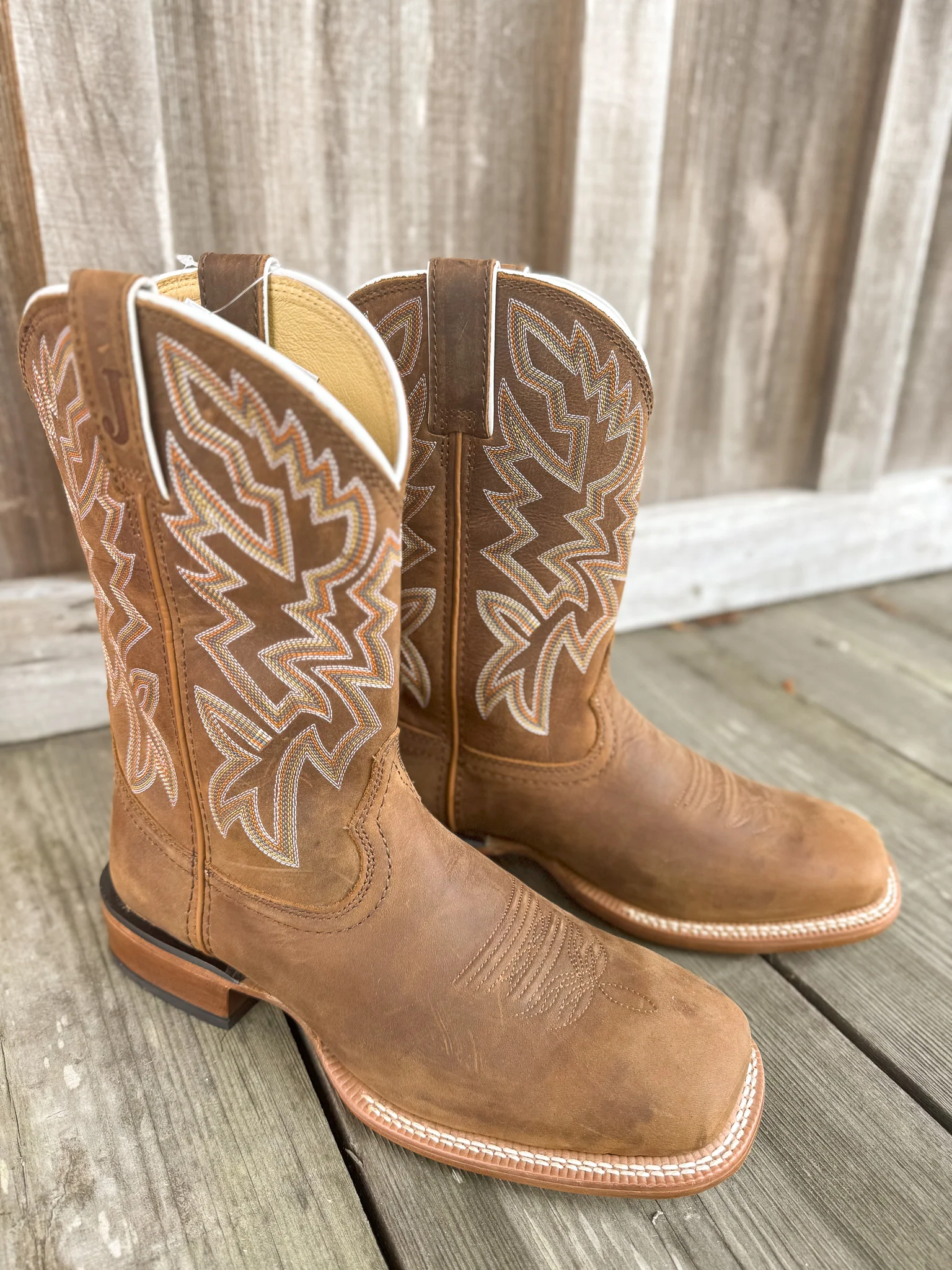 MEN'S JUSTIN JACKPOT 11" WESTERN BOOT - Image 5