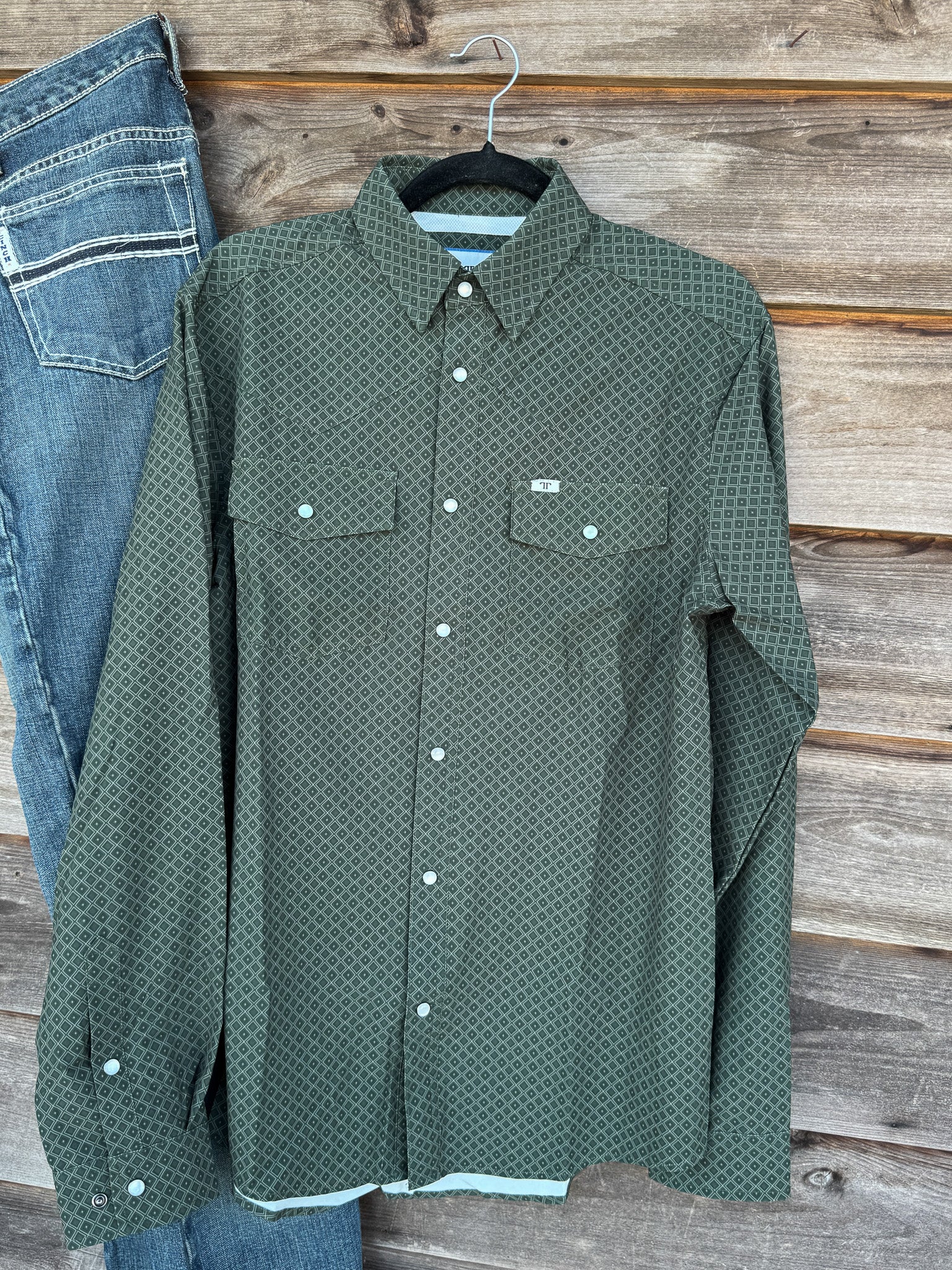 Men's Ferrell The Buddy - Long Sleeve Snap Shirt - Image 2