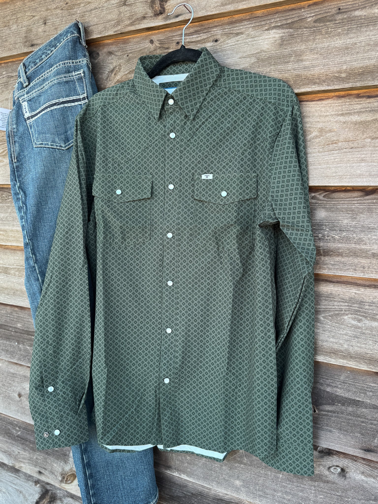 Men's Ferrell The Buddy - Long Sleeve Snap Shirt - Image 7
