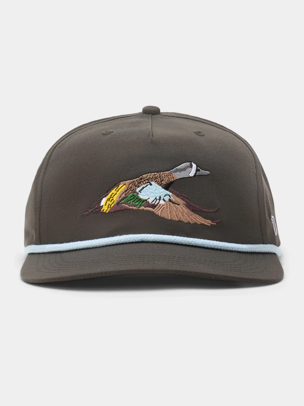 Men's Duck Camp Blue Winged Teal Raven Cap - Image 5