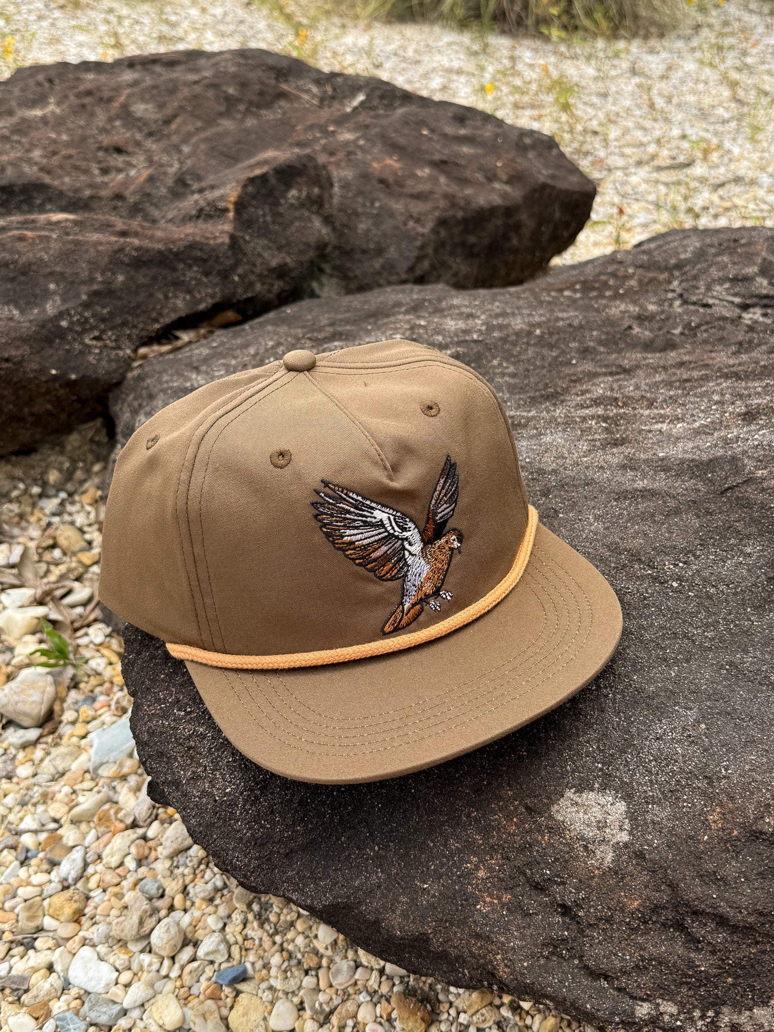 Men's Duck Camp Dove Pin Oak Cap - Image 4