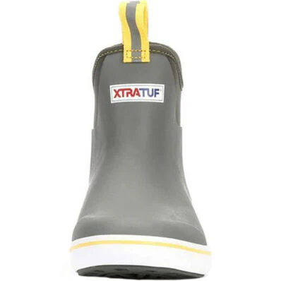 MEN'S XTRATUF 6IN ANKLE DECK BOOT IN GREY - Image 6