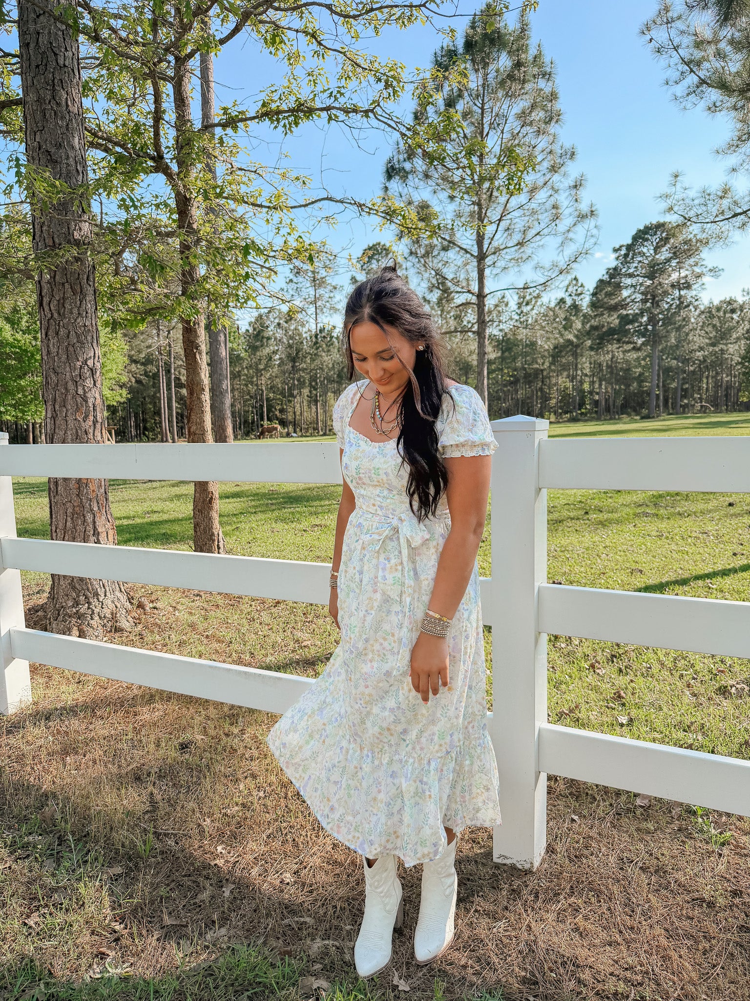 Floral Favorite Midi Dress - Image 9