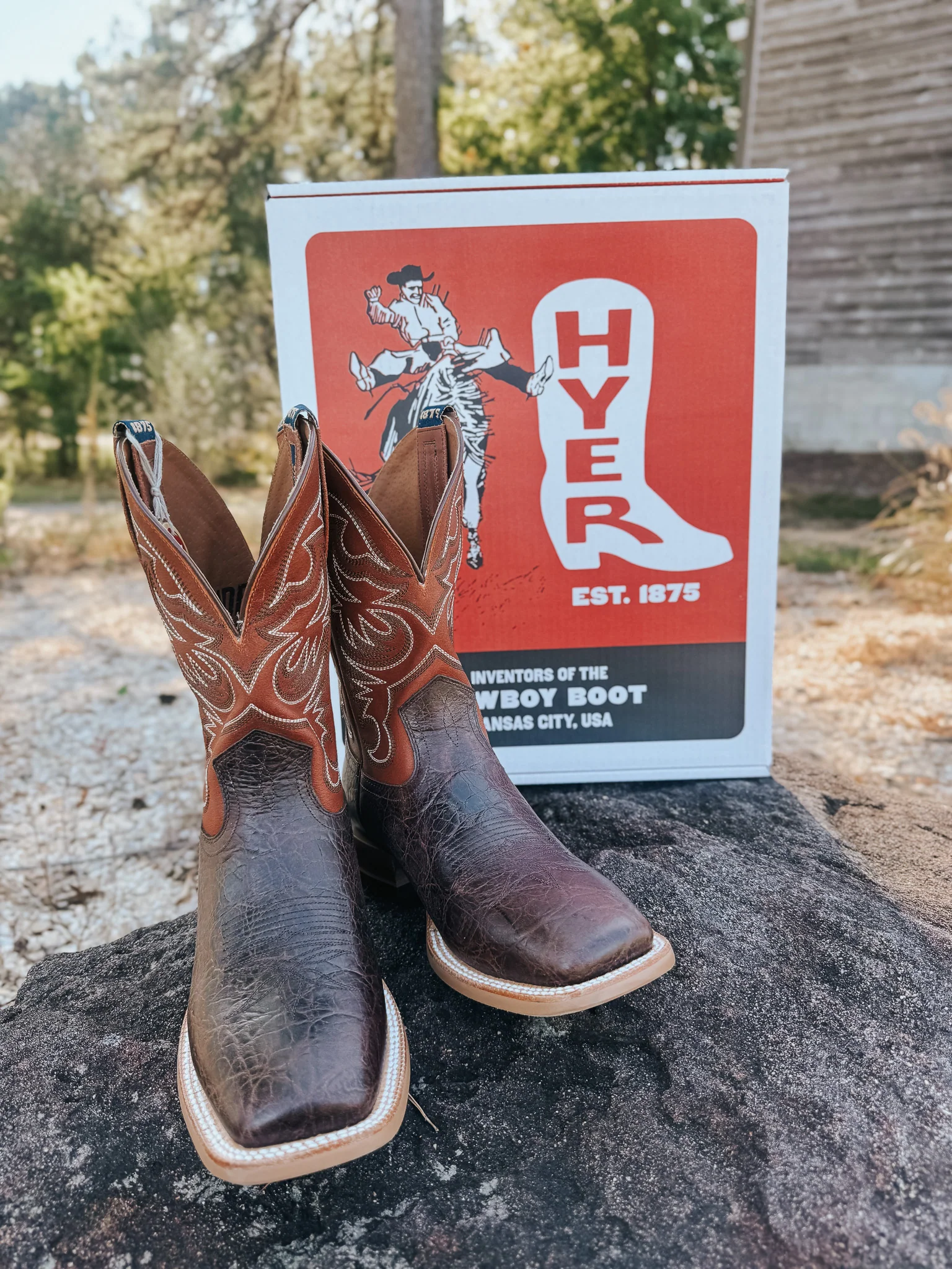 Men's Hyer 11" Bucklin Tan Boots - Image 7
