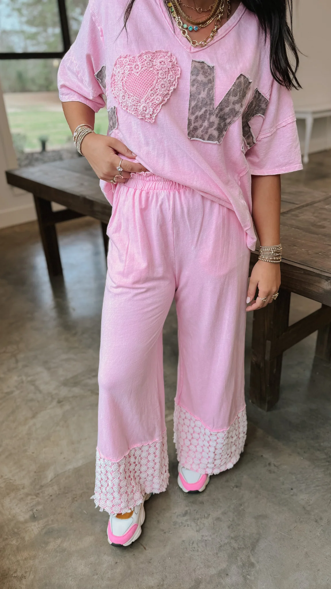Call Me Later Cotton Candy Pants - Image 2