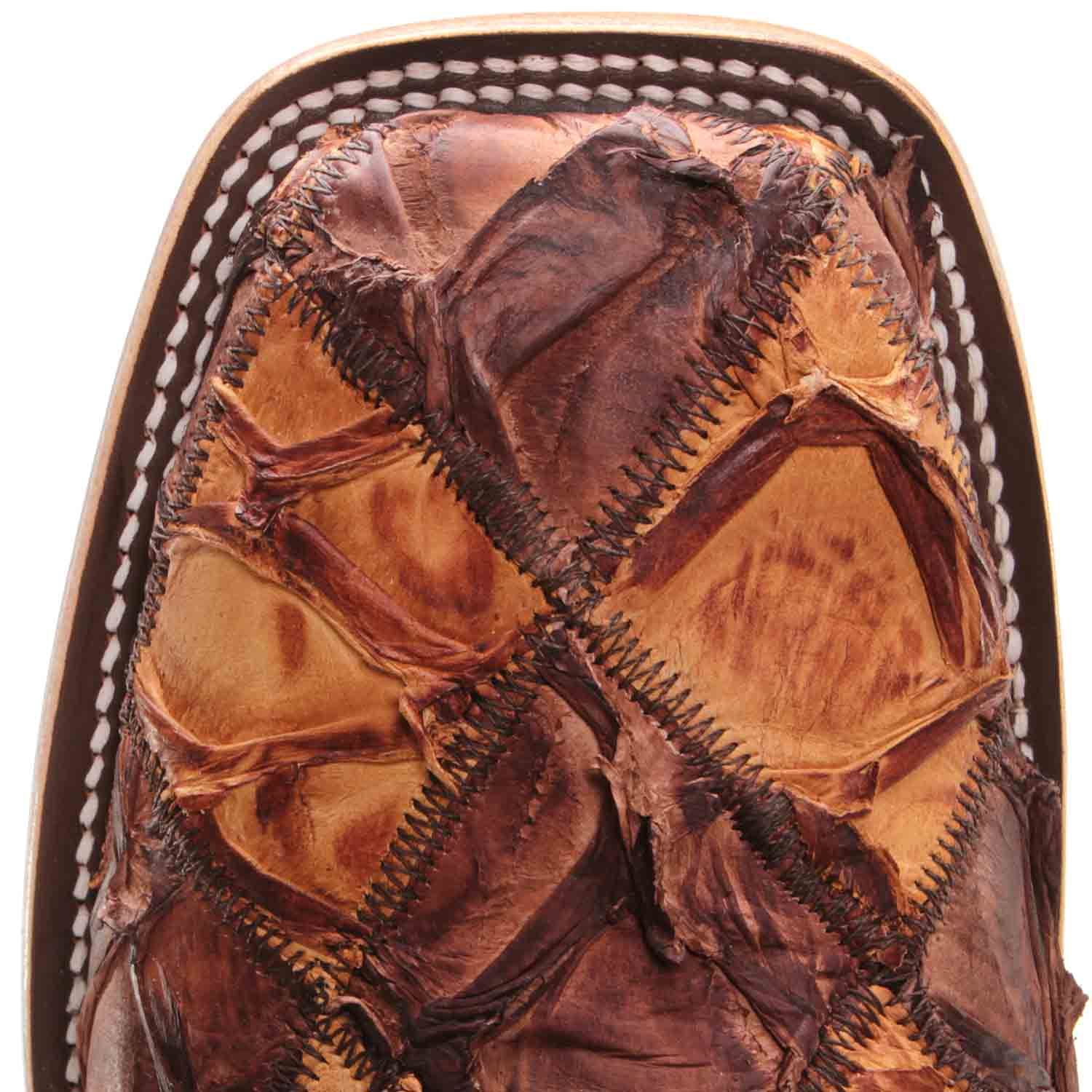 Men's Horse Power Patchwork Big Bass Cowboy Boots - Image 7