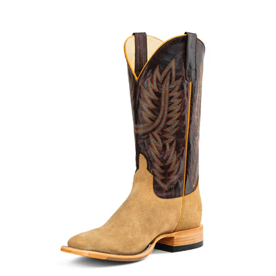 Men's Horse Power Top Hand Tan Crazyhorse Rough Out Boots - Image 11