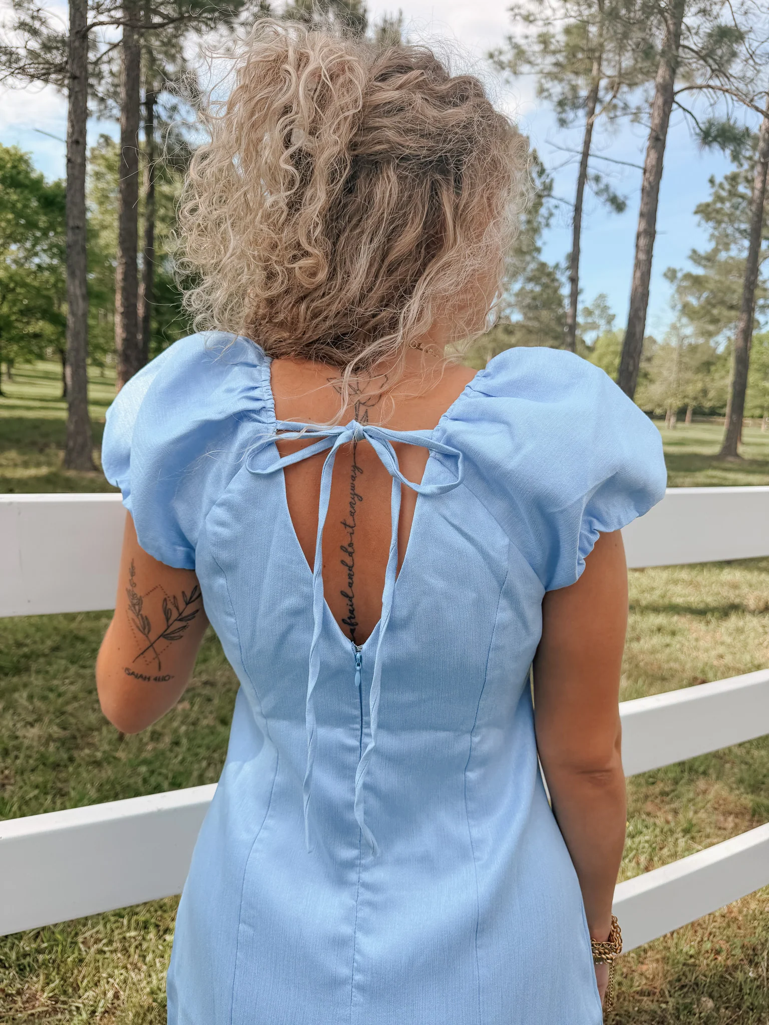 Clear Skies Bubble Dress - Image 2