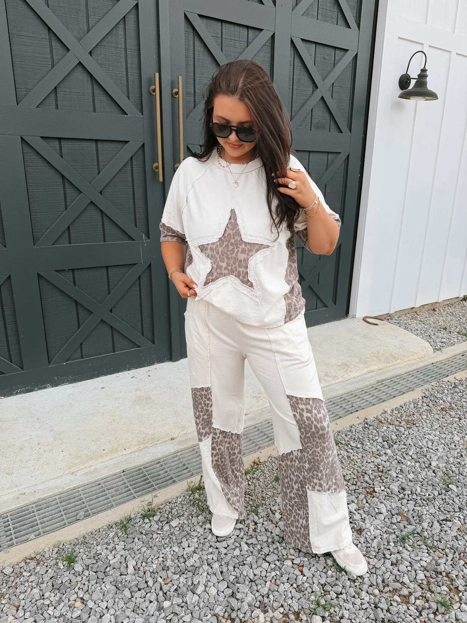 Urban Edit Leopard Star Top - Image 4