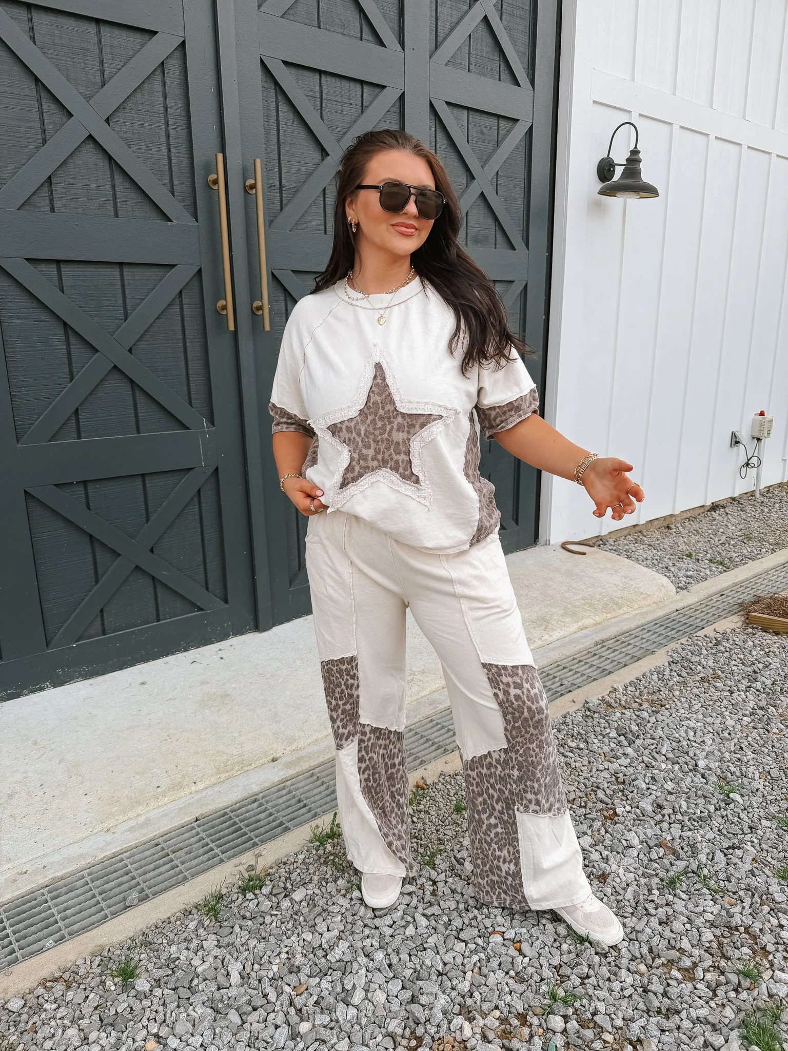 Urban Edit Leopard Star Top - Image 6
