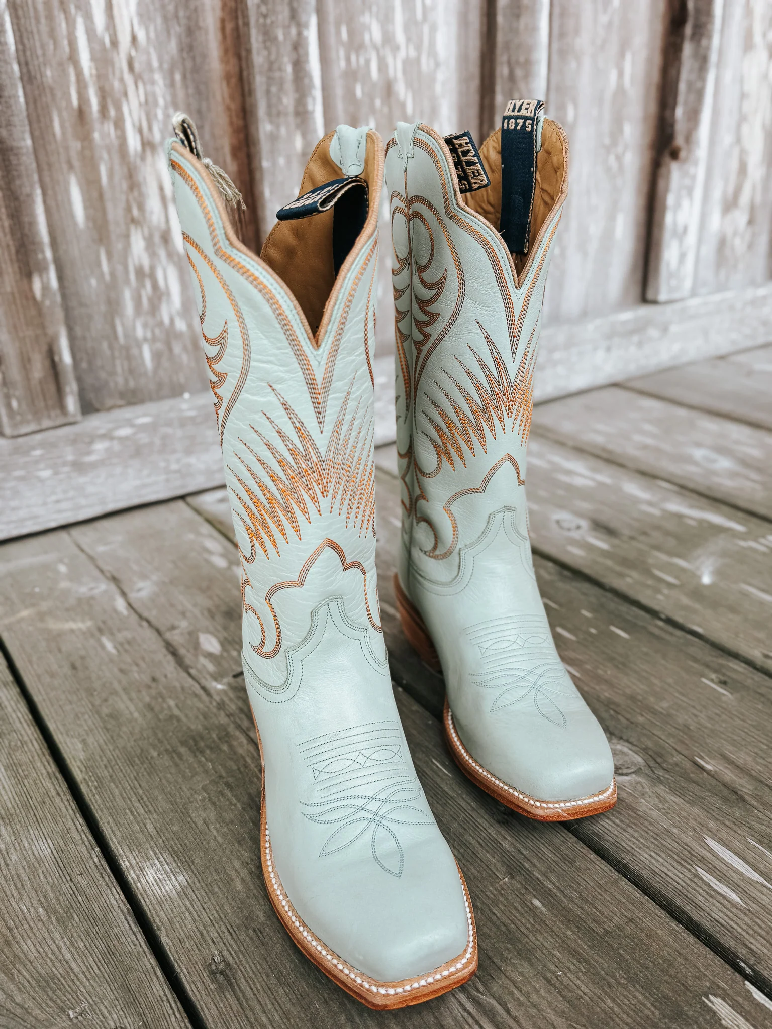 Women's Hyer Leawood Robin's Egg Boots - Image 15