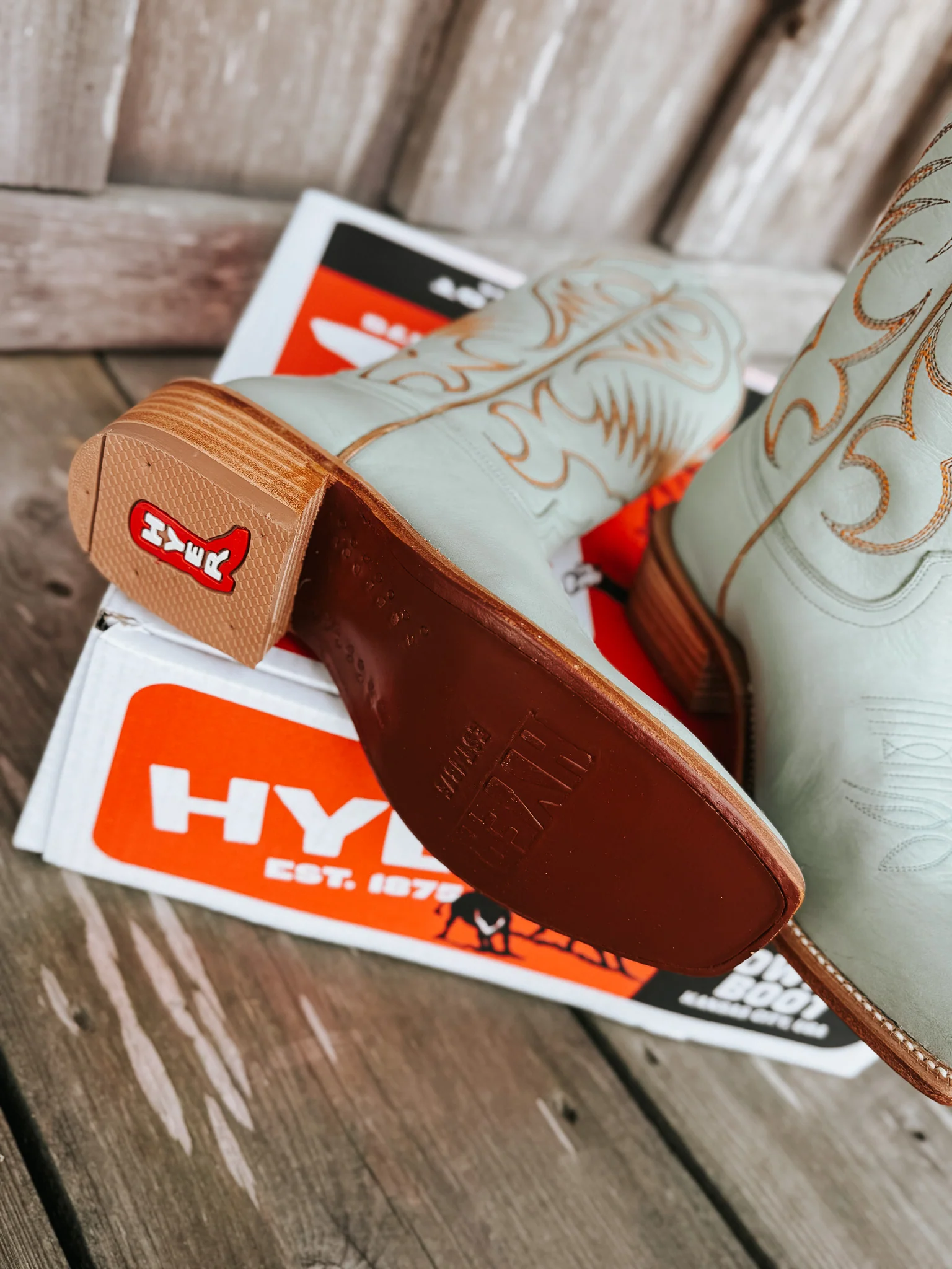 Women's Hyer Leawood Robin's Egg Boots - Image 6