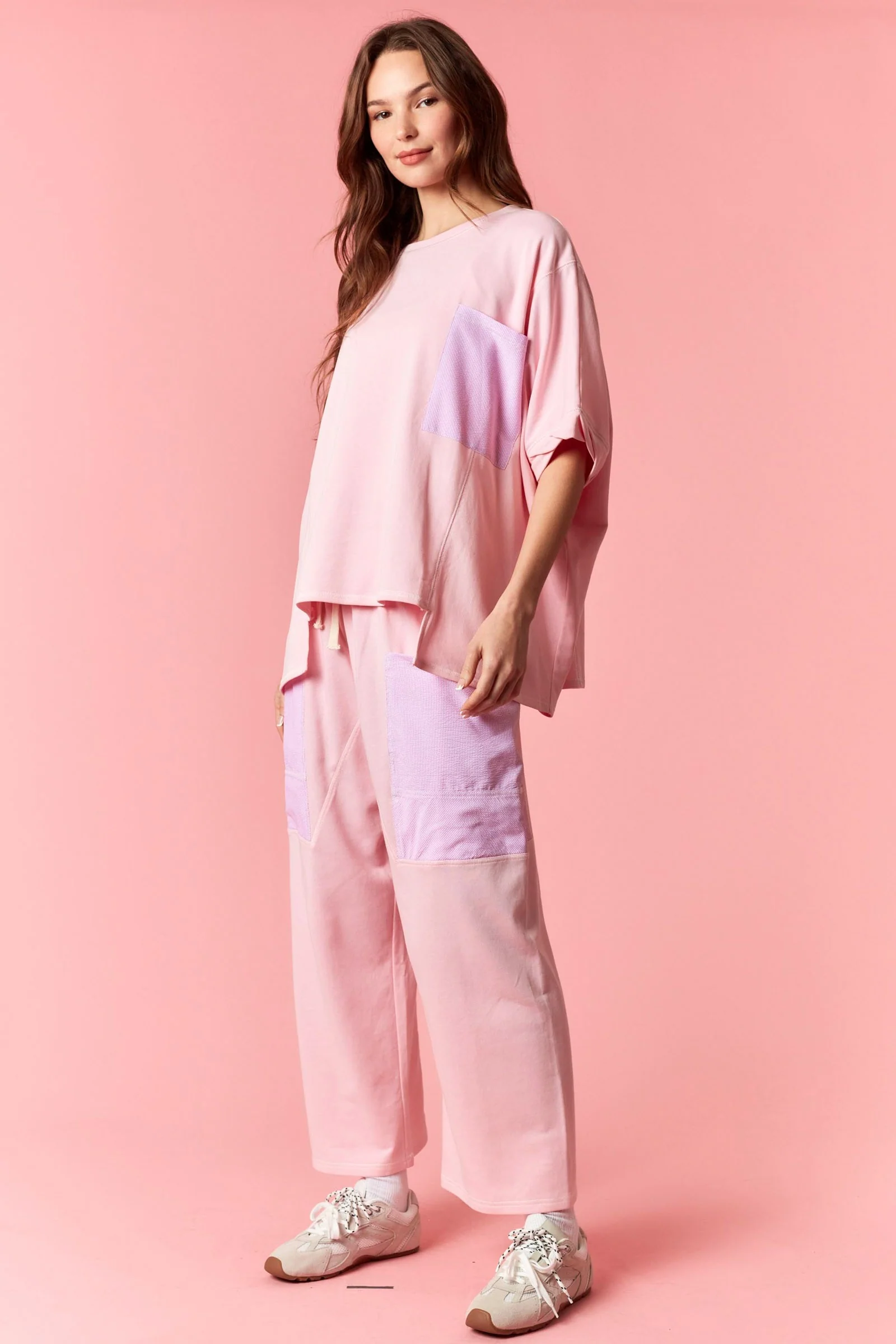 Line & Leisure Pink Oversized Set - Image 11