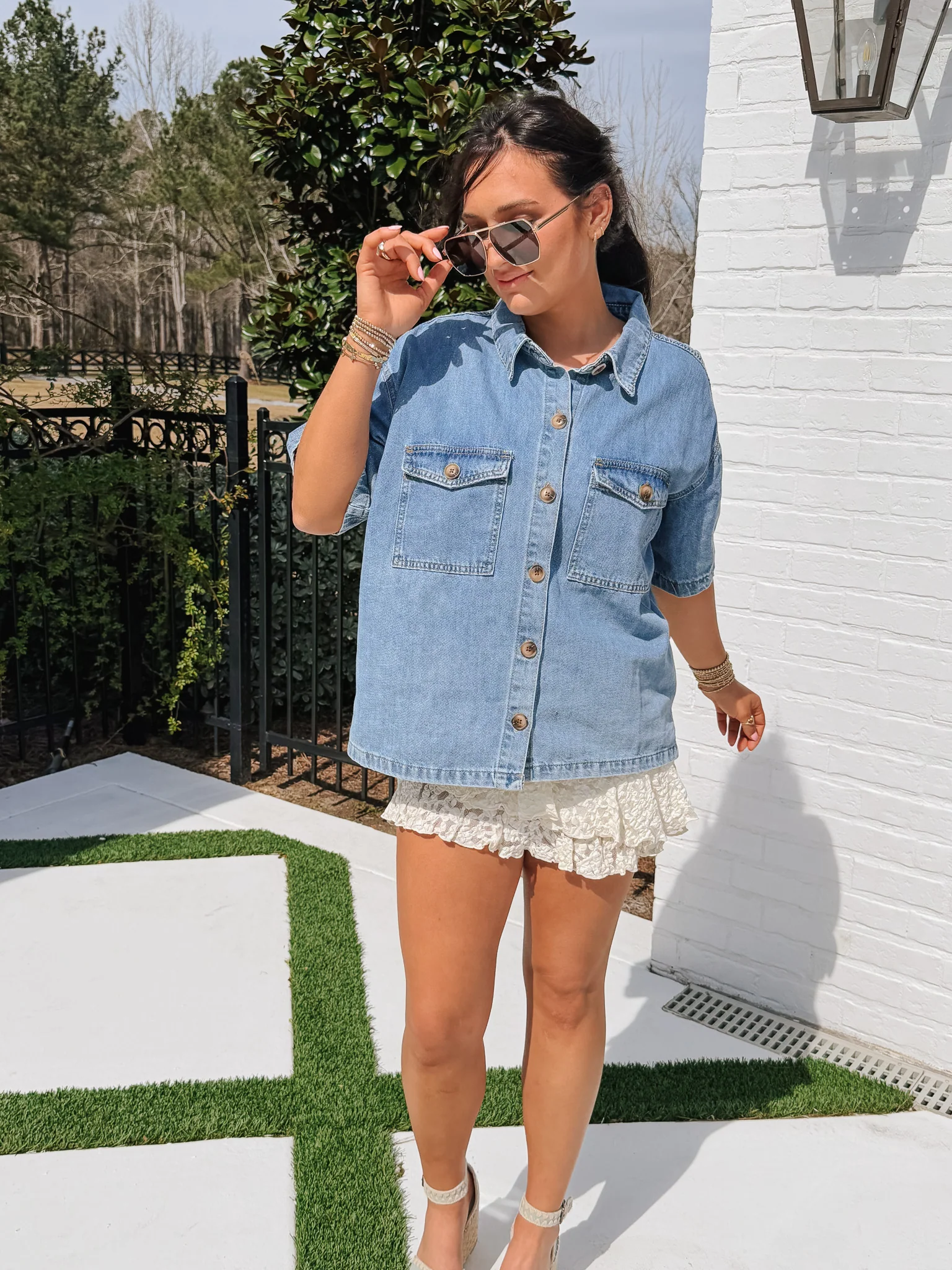 Coastal Living Lace Skort - Image 3