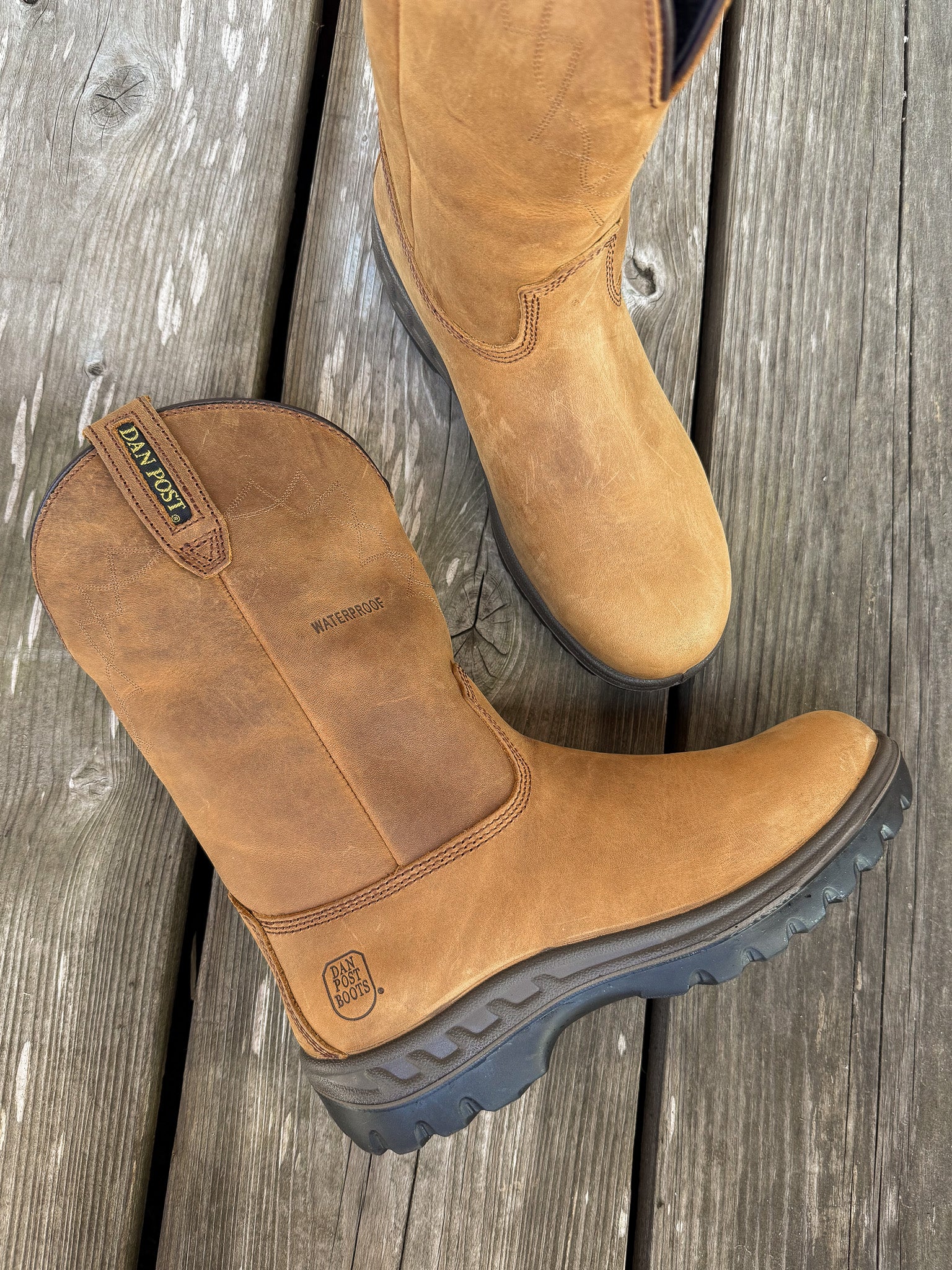 Men's Dan Post 12" Steel Toe Waterproof Cummins Boots - Image 4