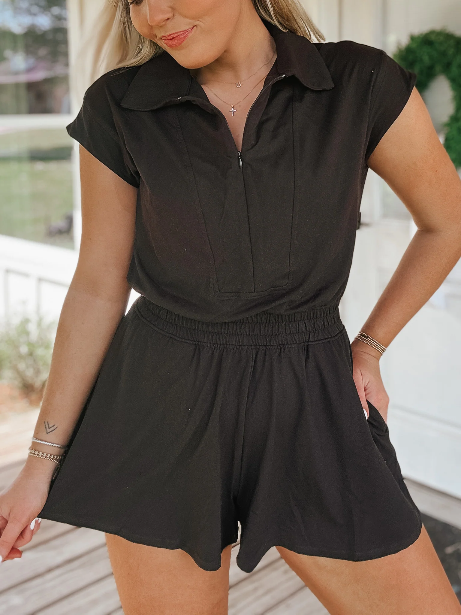 Sporty Spice Black Romper - Image 2