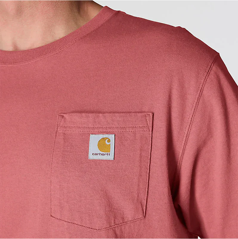 Men's Iconic K87 Loose Fit Pocket T-Shirt in Light Amber - Image 3